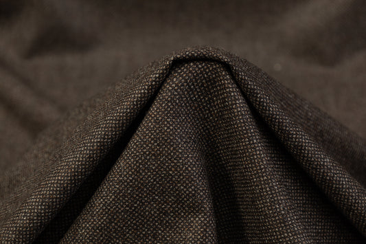 Fordam - Wool Tweed Suiting - Brown