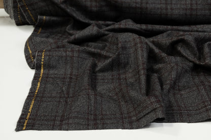 Fordam - Wool Suiting - Charcoal Gray