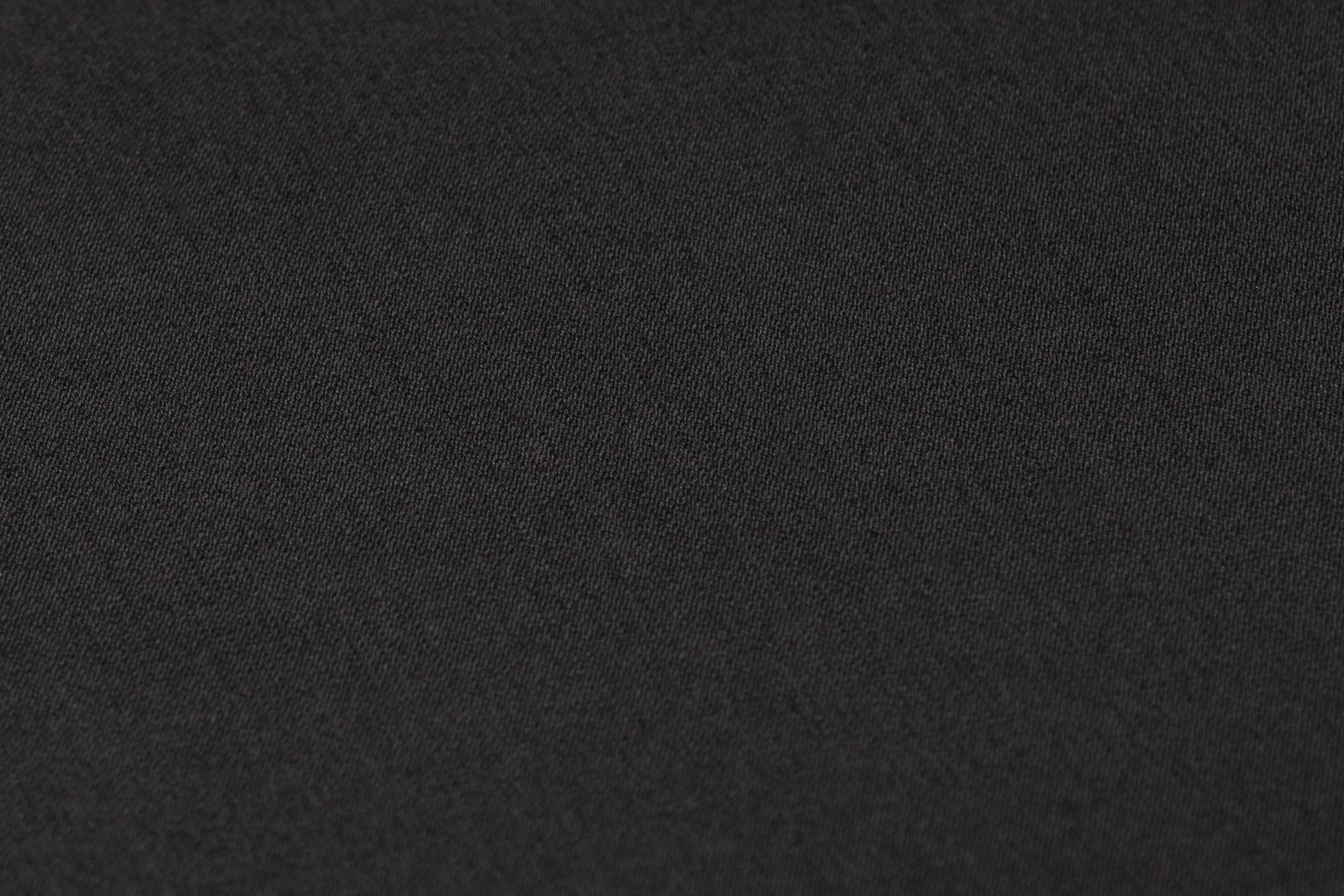 Fine Italian Wool Suiting - Black