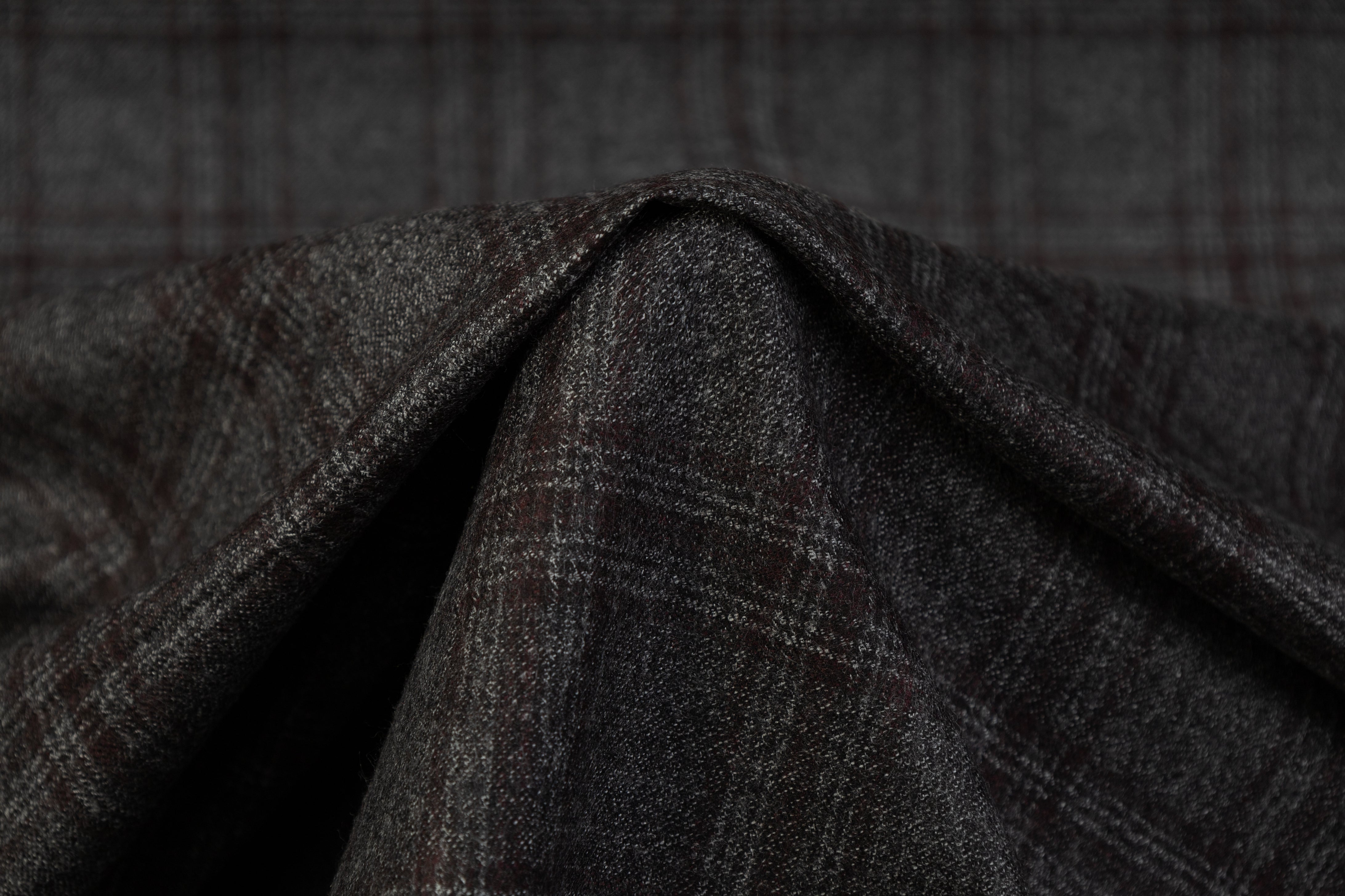 Fordam - Wool Suiting - Charcoal Gray