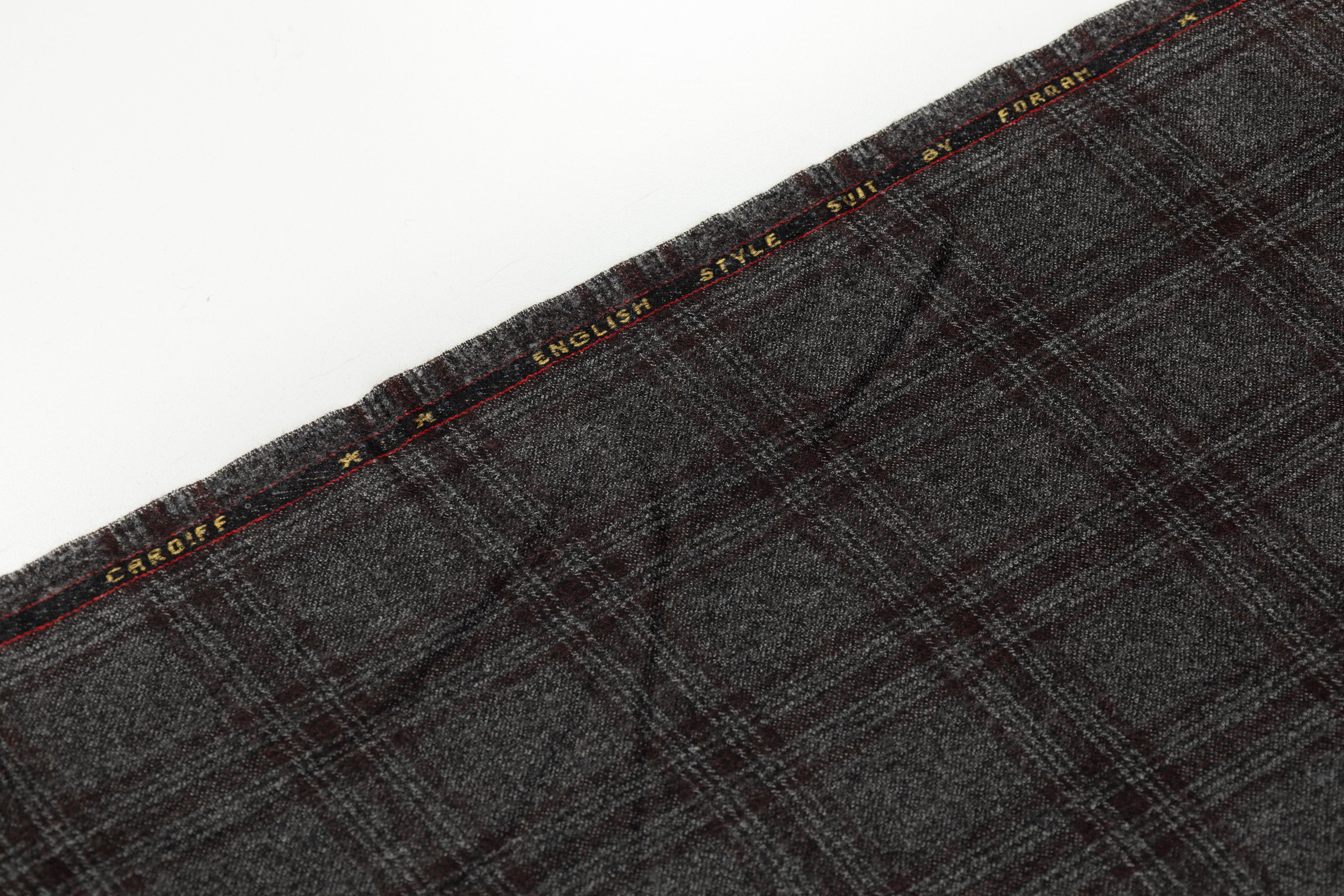 Fordam - Wool Suiting - Charcoal Gray