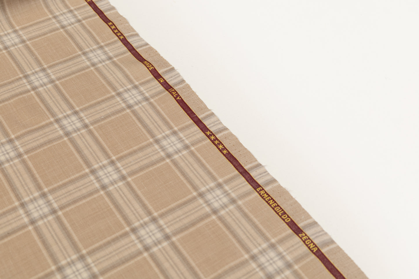 Ermenegildo Zegna - Superfine Australian Wool Silk and Linen Suiting - Tan