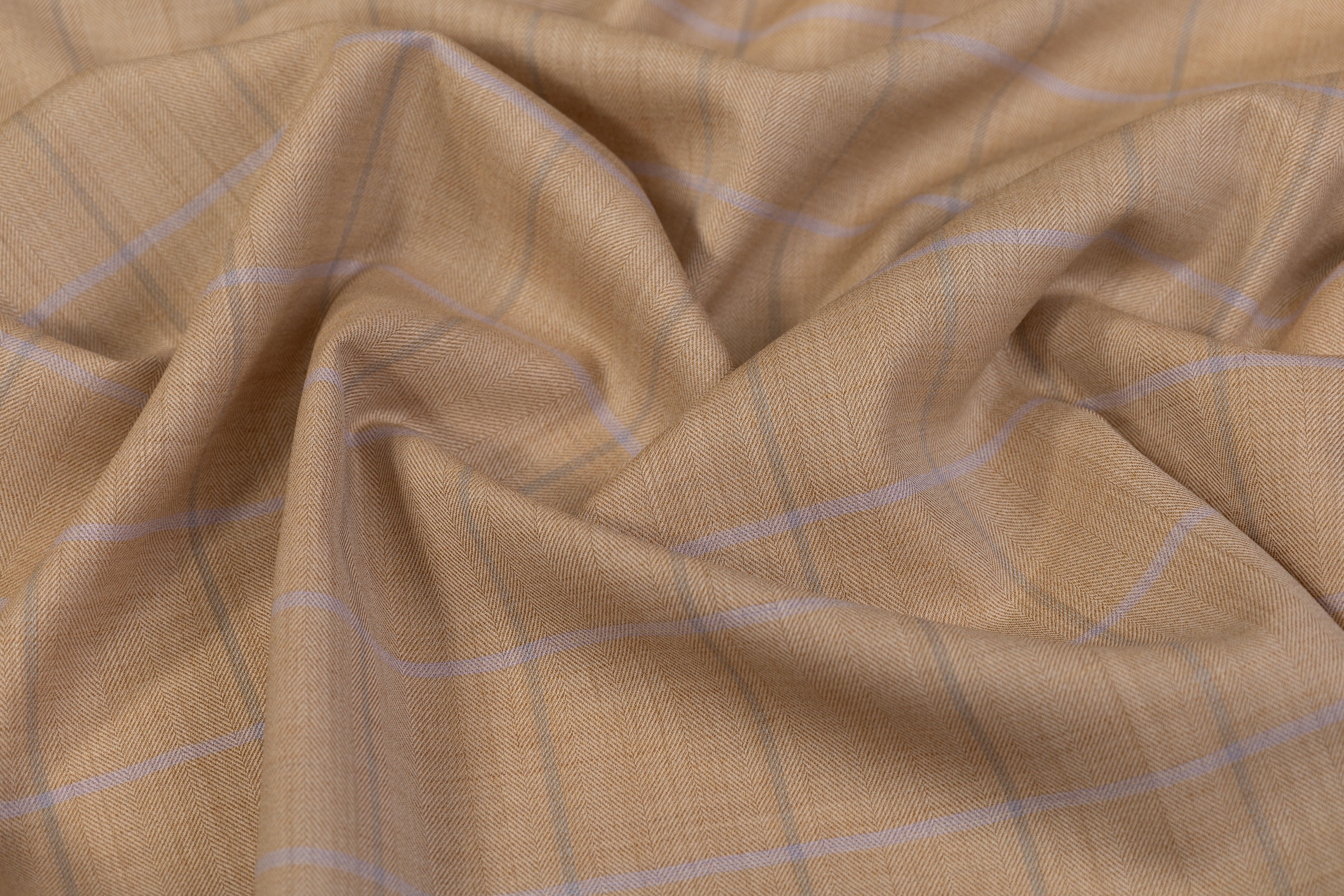 Ermenegildo Zegna - Super Fine Australian Wool and Silk Suiting - Tan