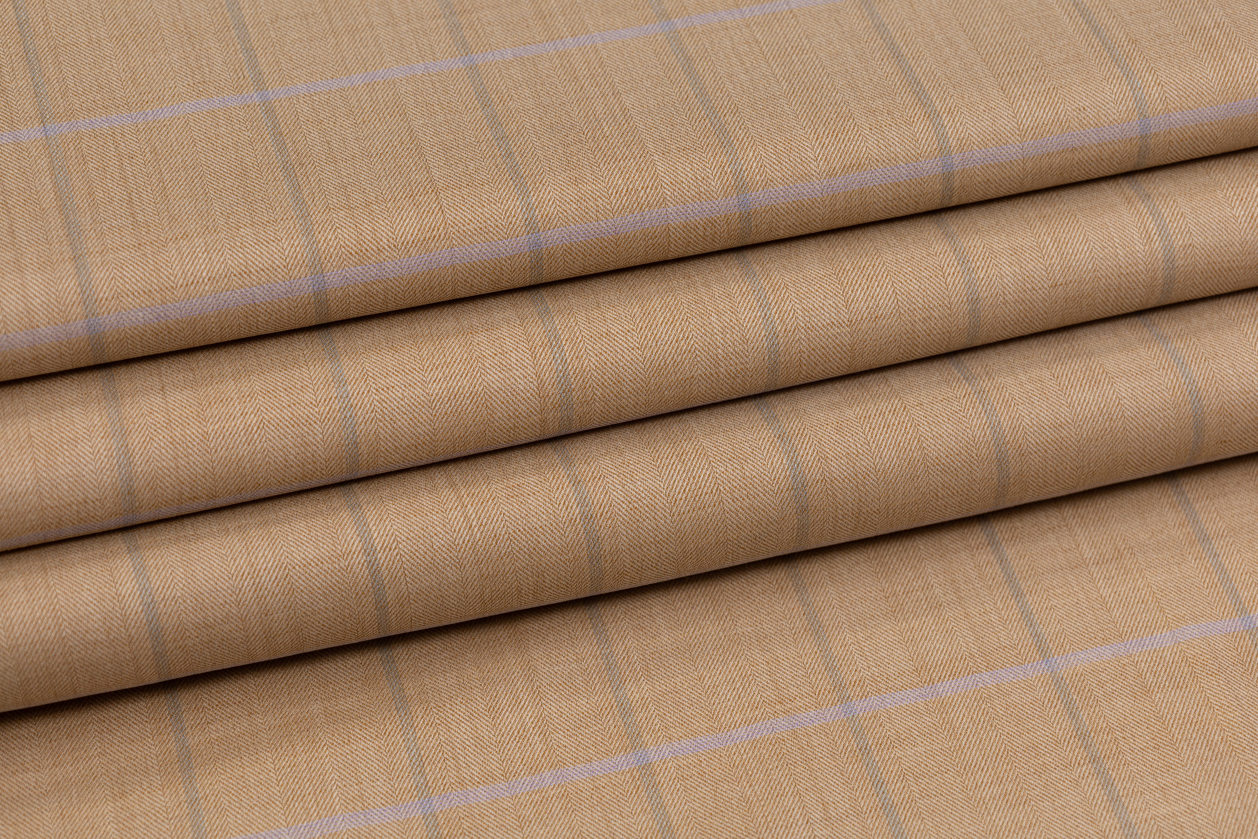 Ermenegildo Zegna - Super Fine Australian Wool and Silk Suiting - Tan