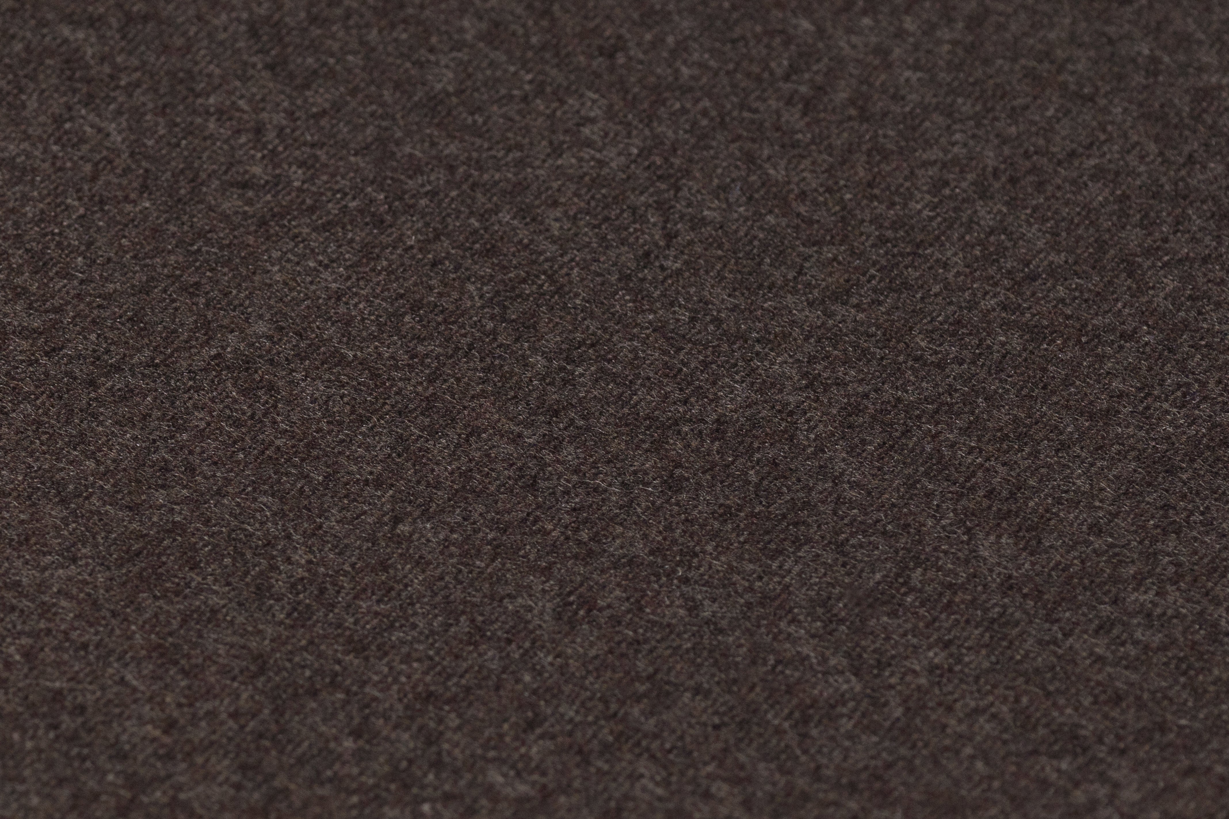 Italian Wool Nylon Flannel - Dark Brown