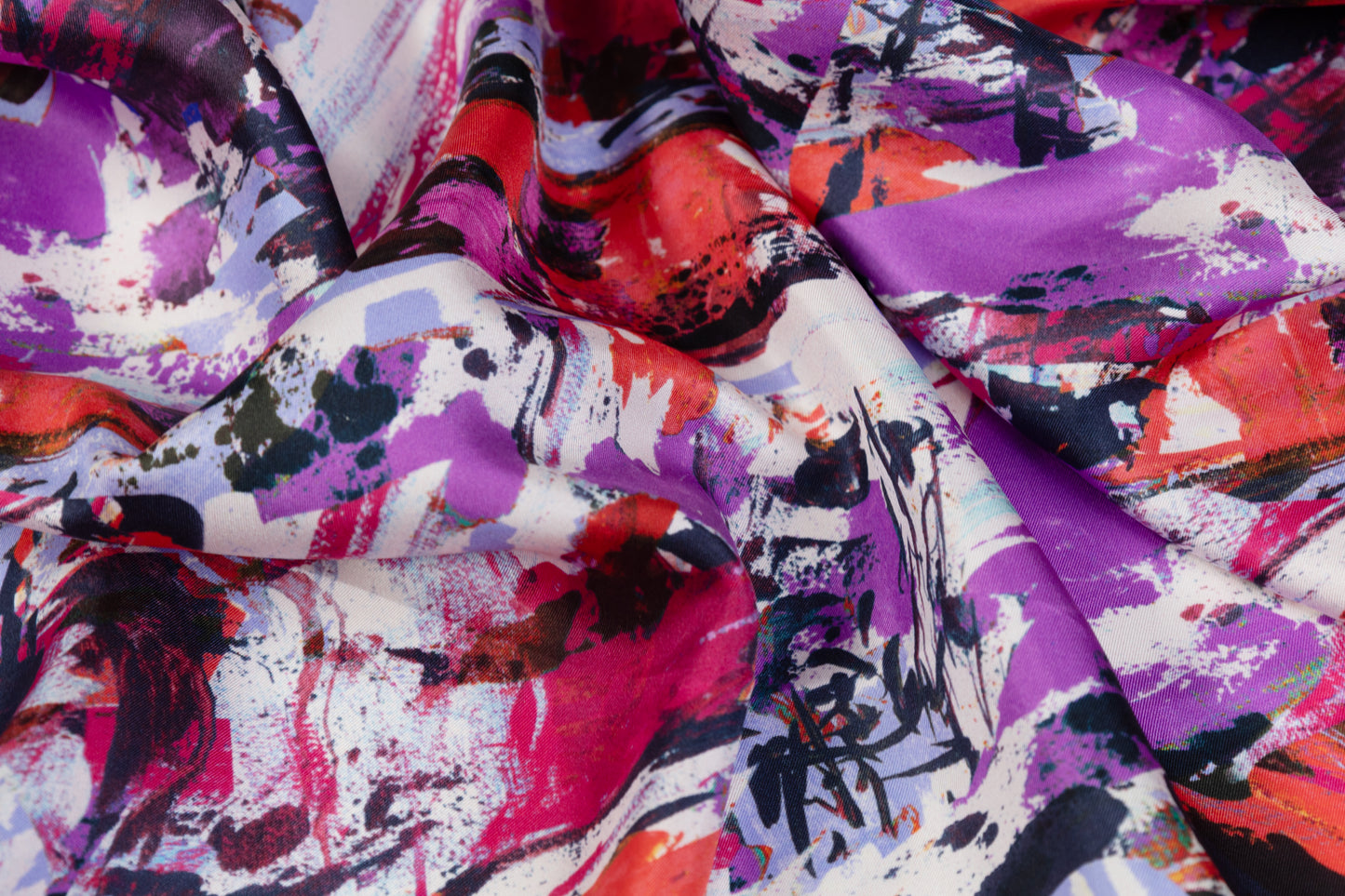 Emanuel Ungaro - Abstract Silk Twill - Multicolor
