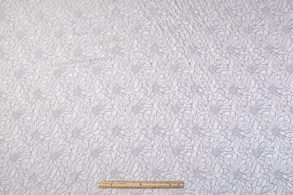 Floral Brocade - Cool Gray