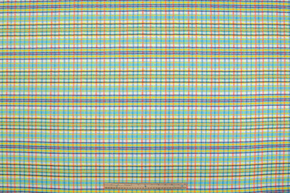 Italian Cotton Viscose Blend Tweed - Multicolor