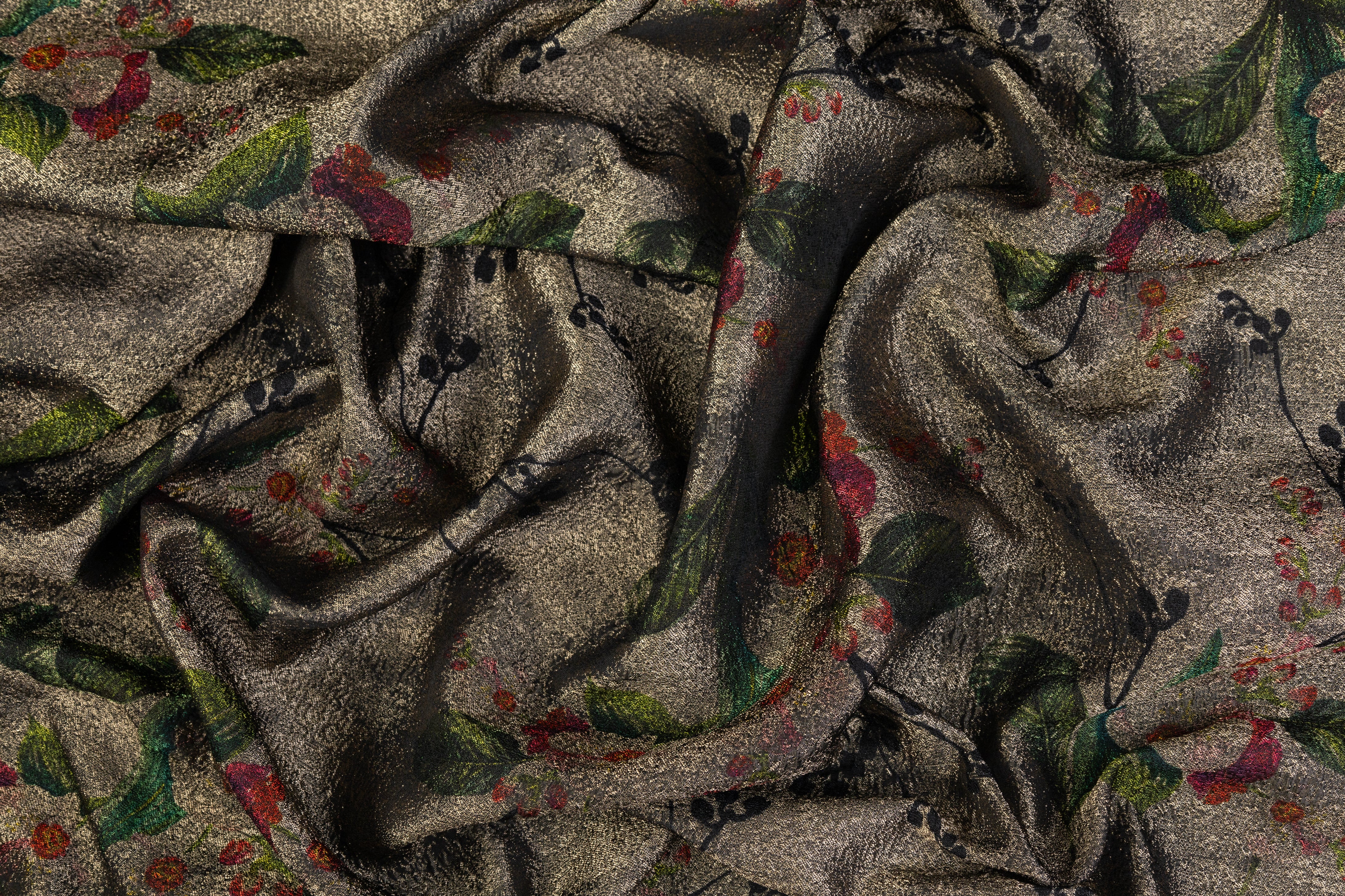 Marni - Floral Metallic Italian Brocade - Multicolor