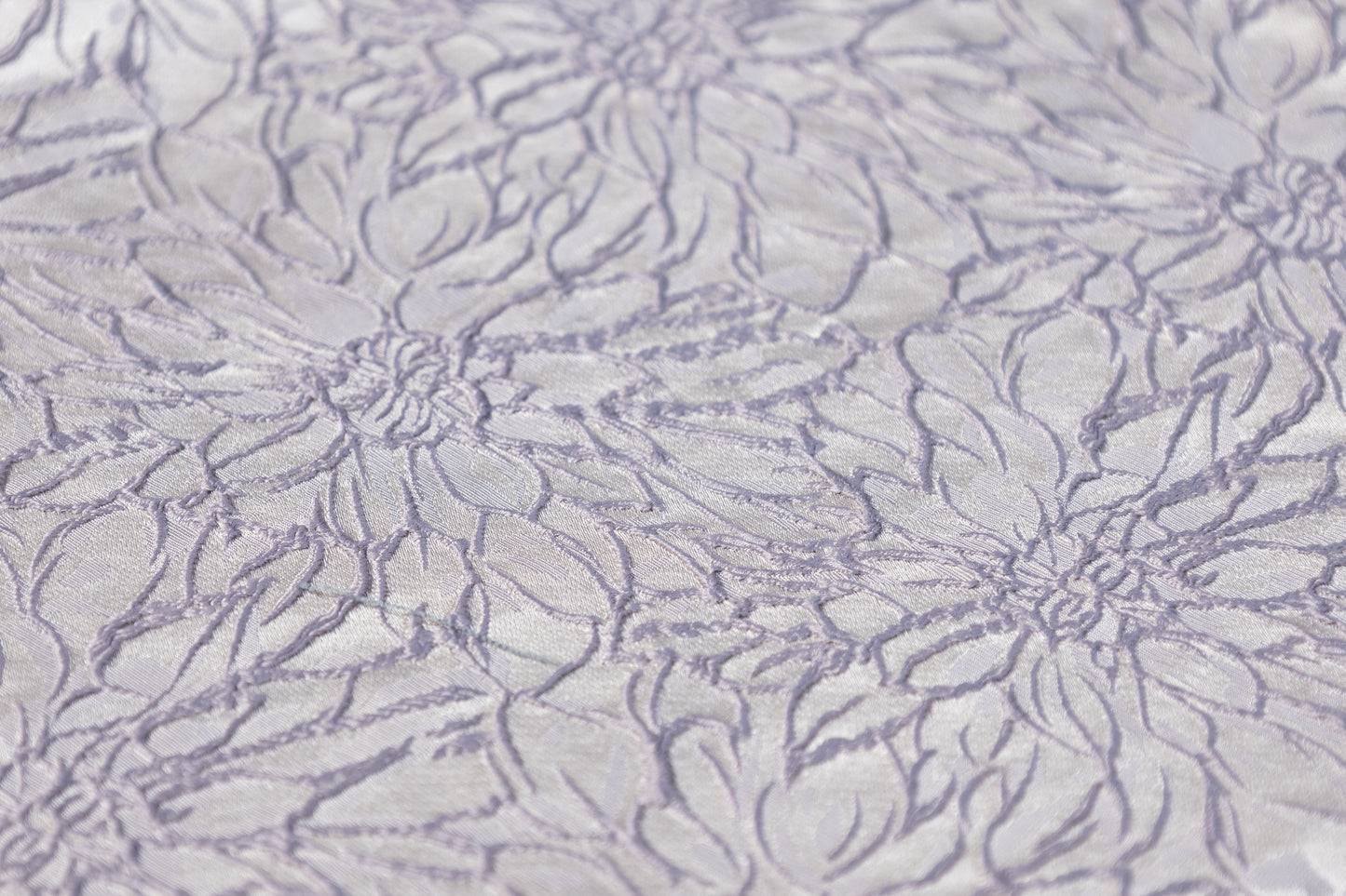 Floral Brocade - Cool Gray