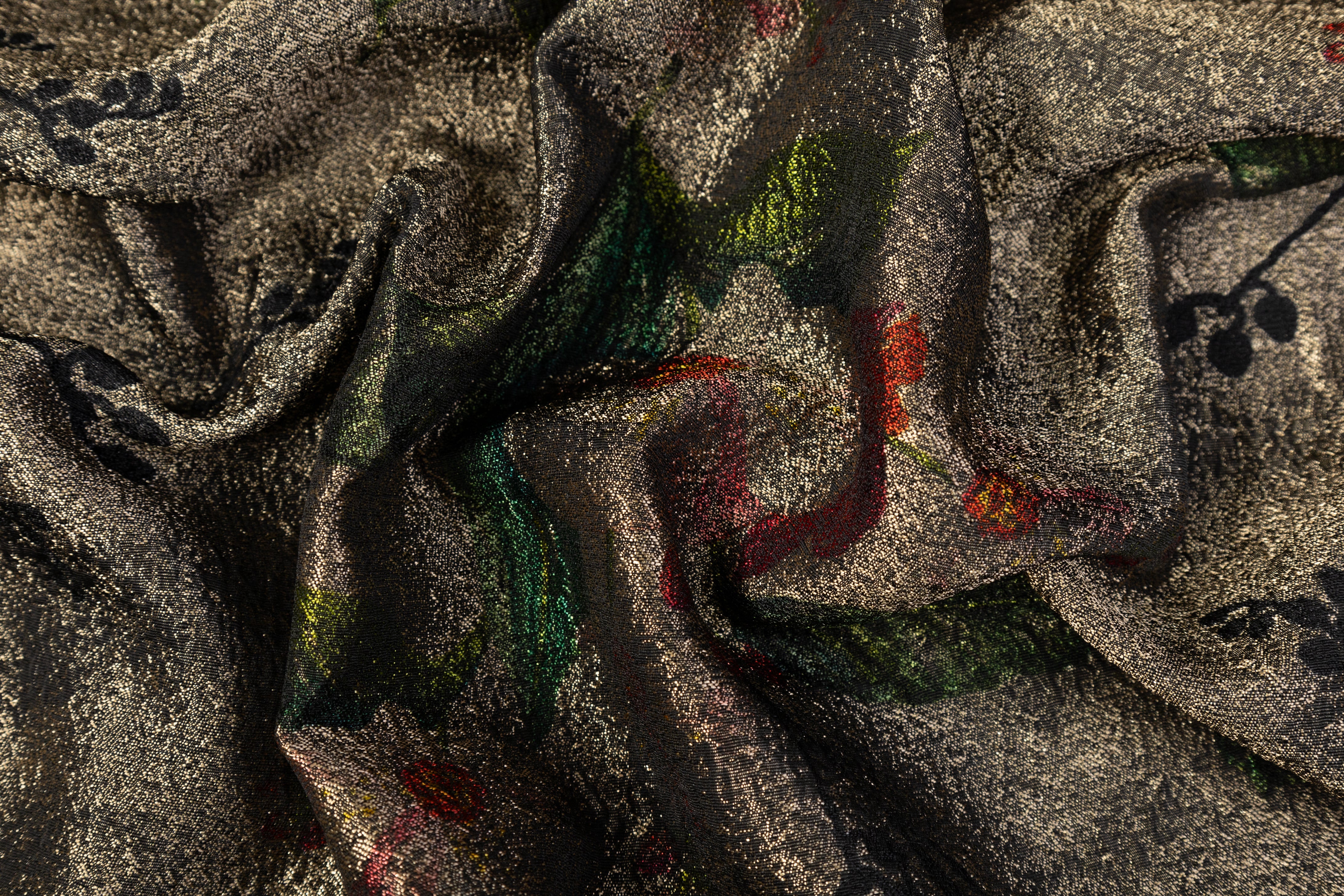 Marni - Floral Metallic Italian Brocade - Multicolor