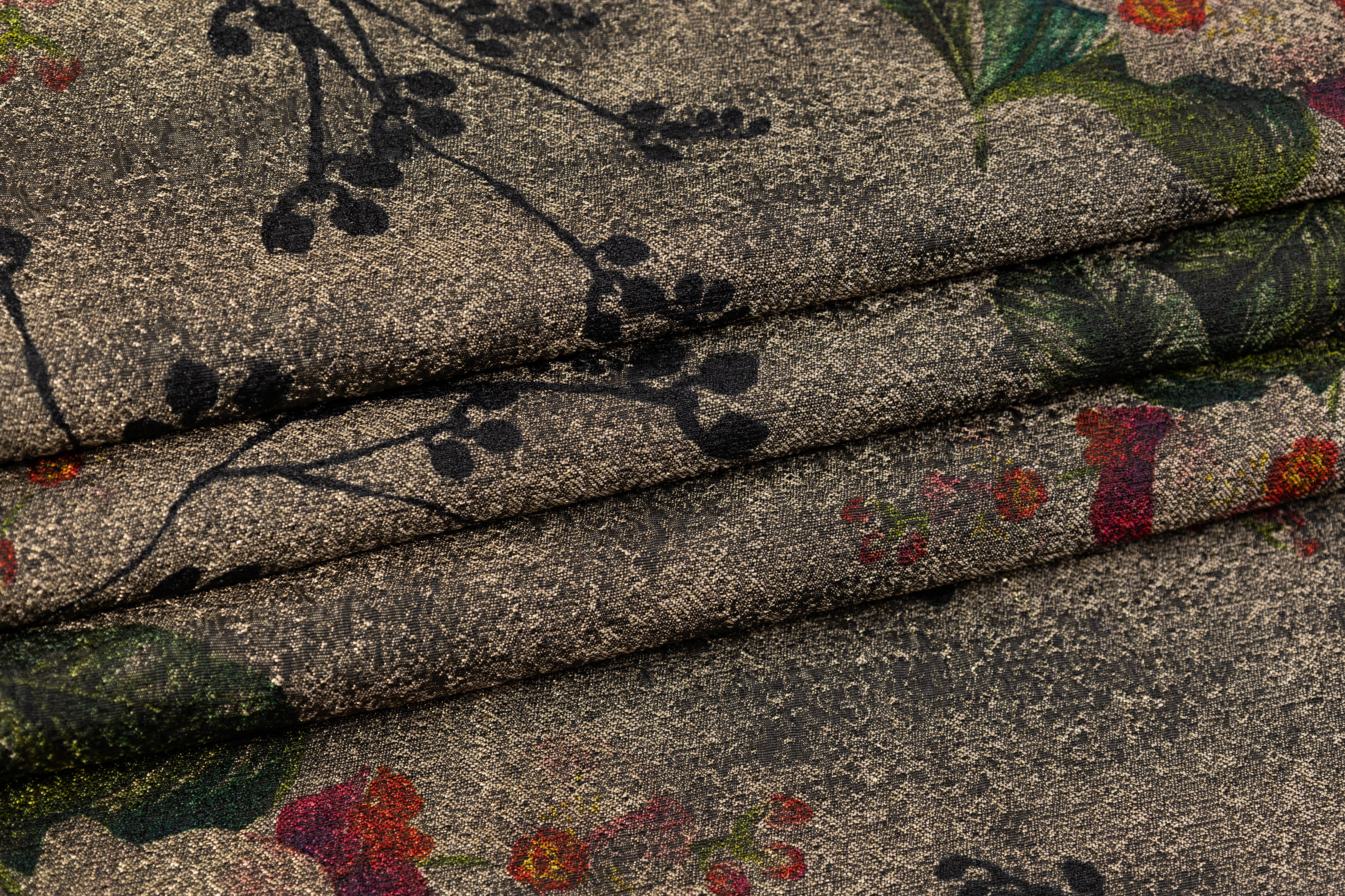 Marni - Floral Metallic Italian Brocade - Multicolor