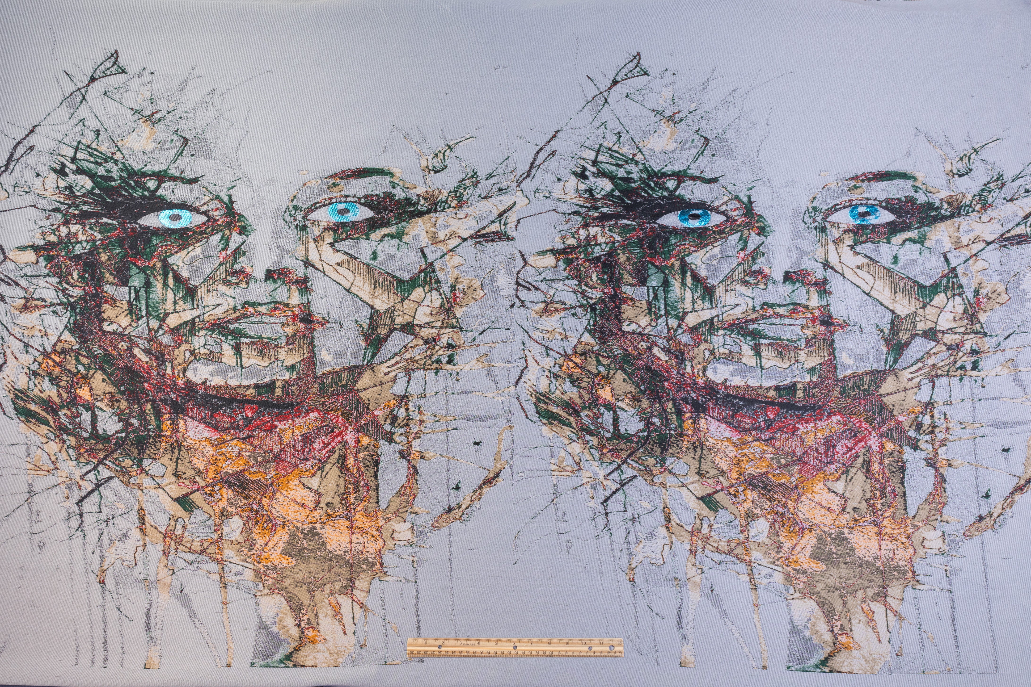 Shattered Portrait - Italian Tapestry Style Panel