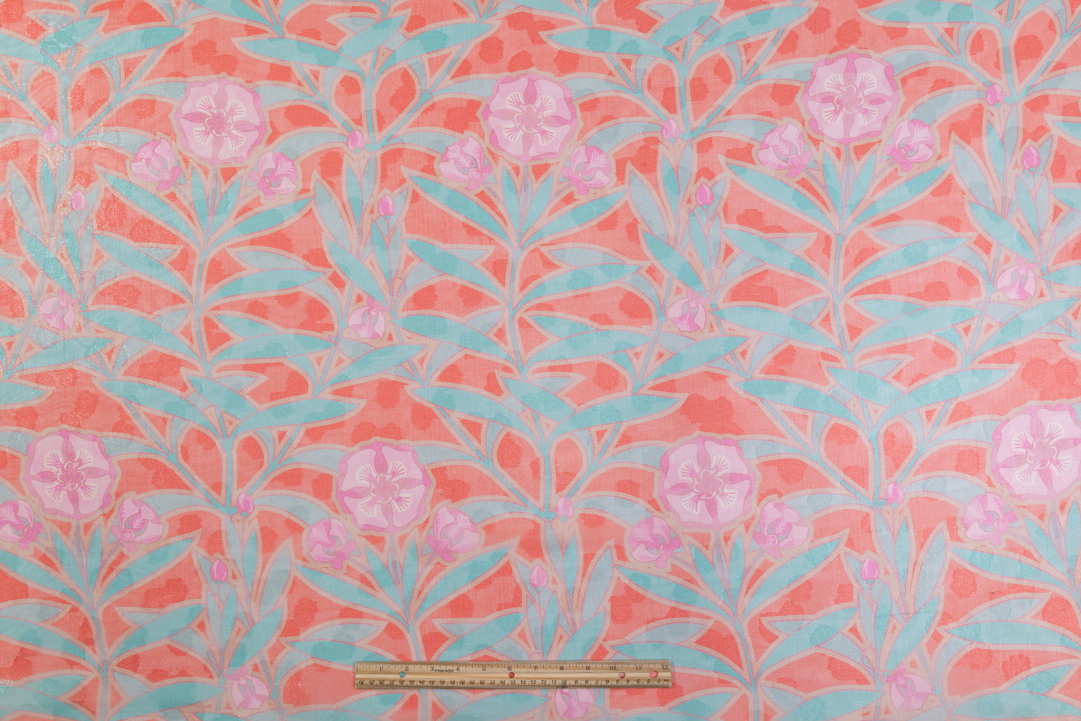 Metallic Italian Silk Organza - Multicolor