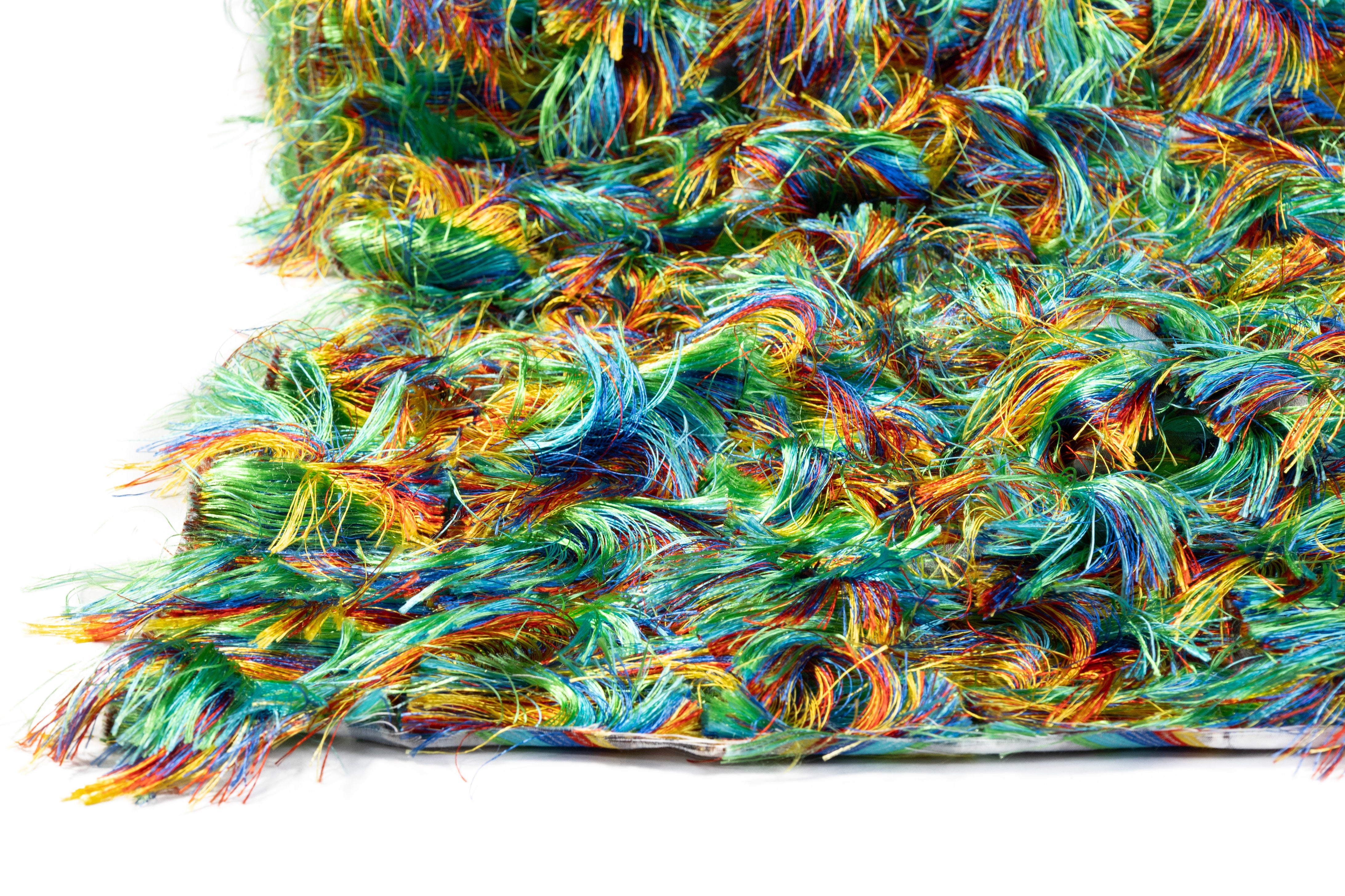Fringed Italian Brocade - Multicolor