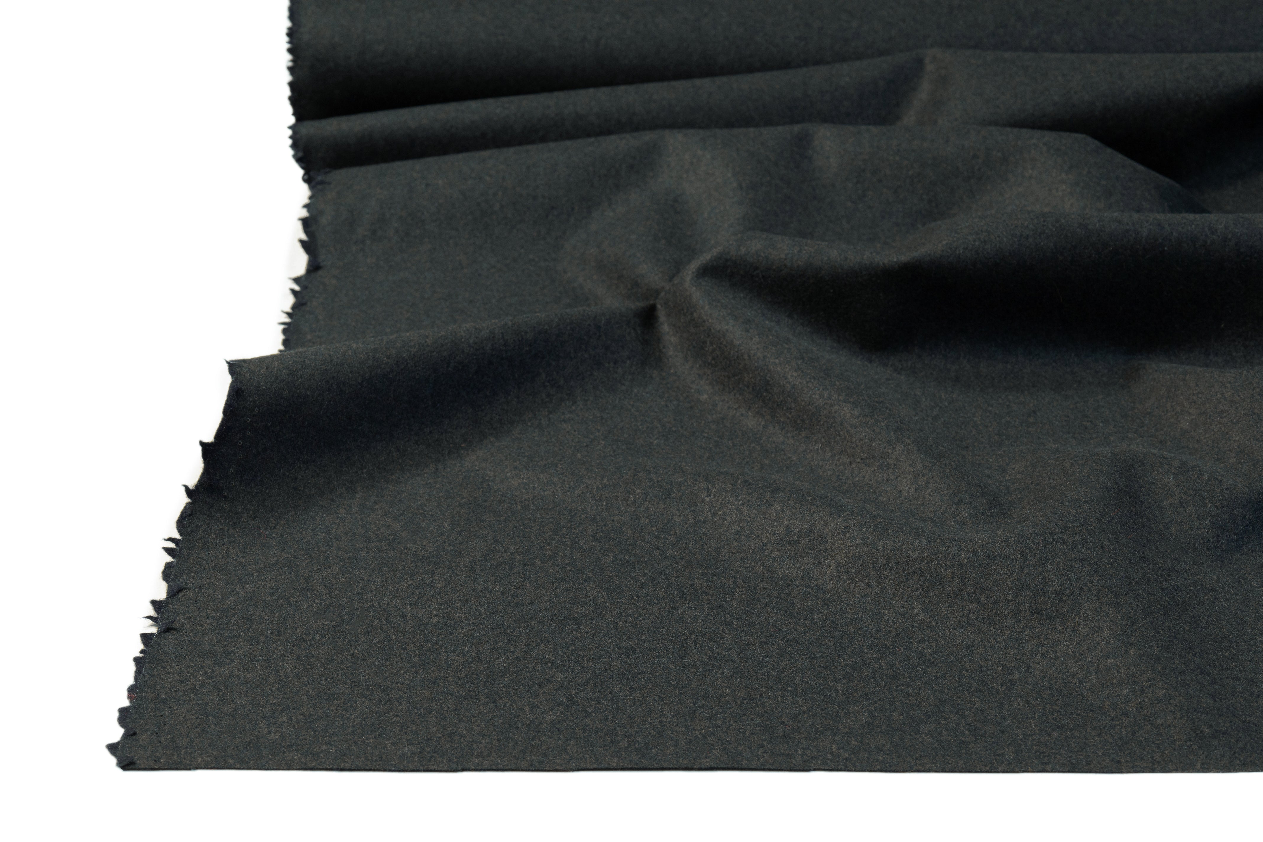 Italian Wool Blend Felt - Dark Green