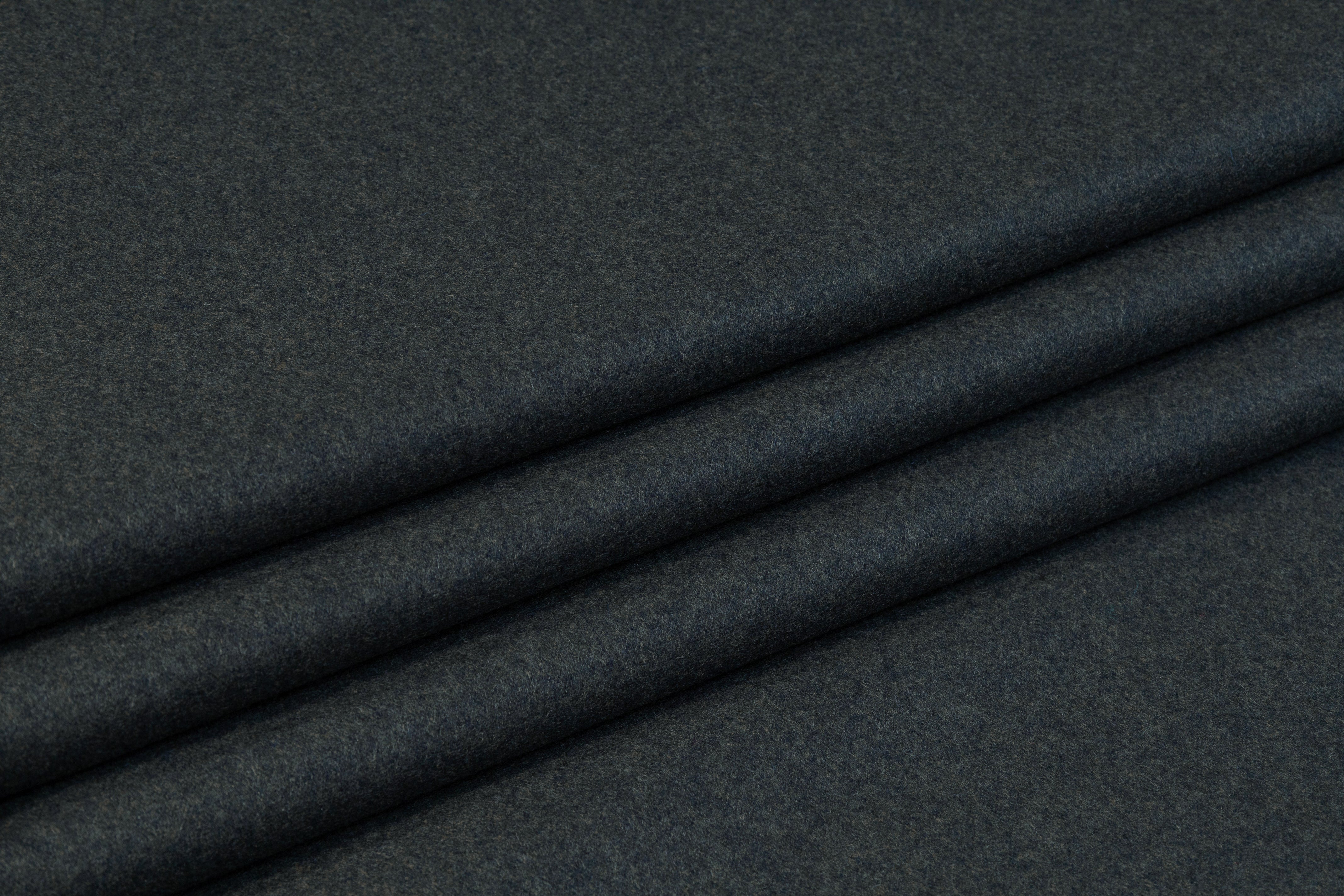 Italian Wool Blend Felt - Dark Green