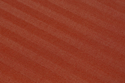 Iridescent Herringbone Wool Suiting - Fire Rust