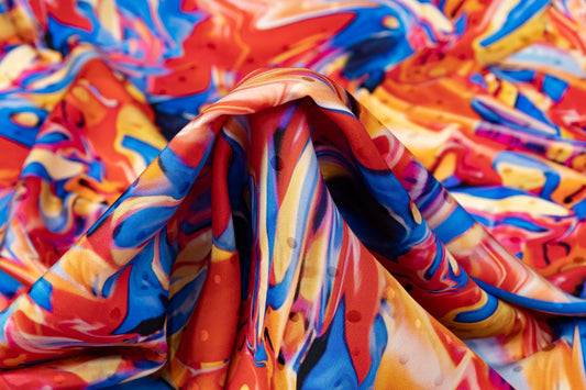 Emanuel Ungaro - Printed Italian Silk Jacquard - Multicolor