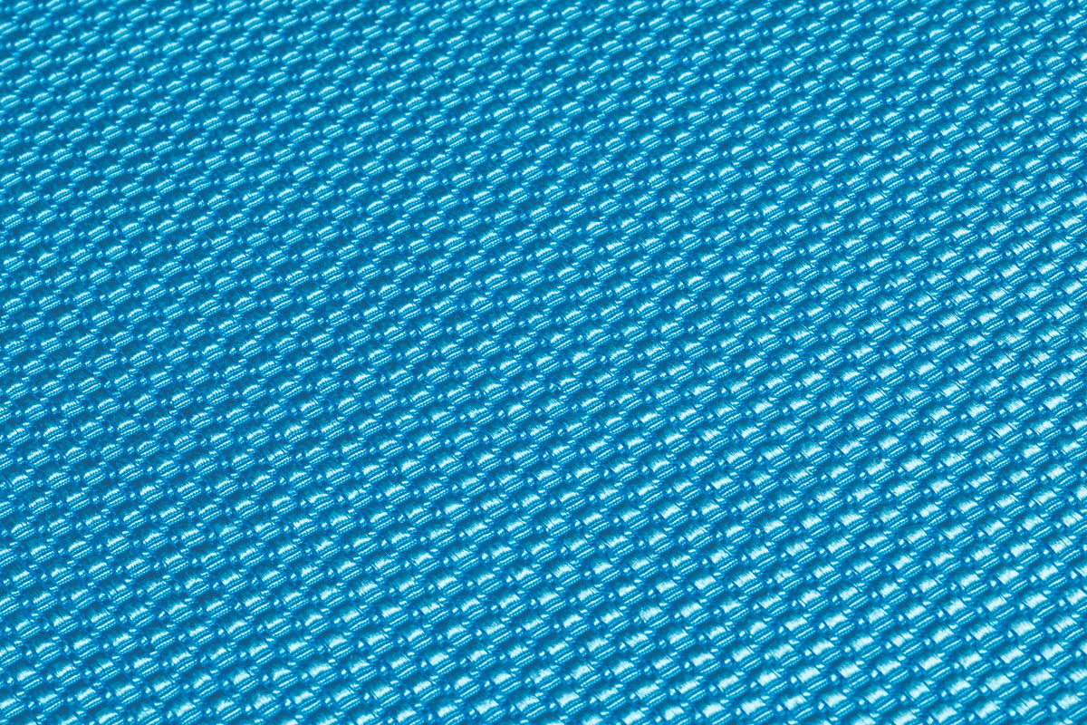Textured Italian Silk and Wool Brocade - Blue