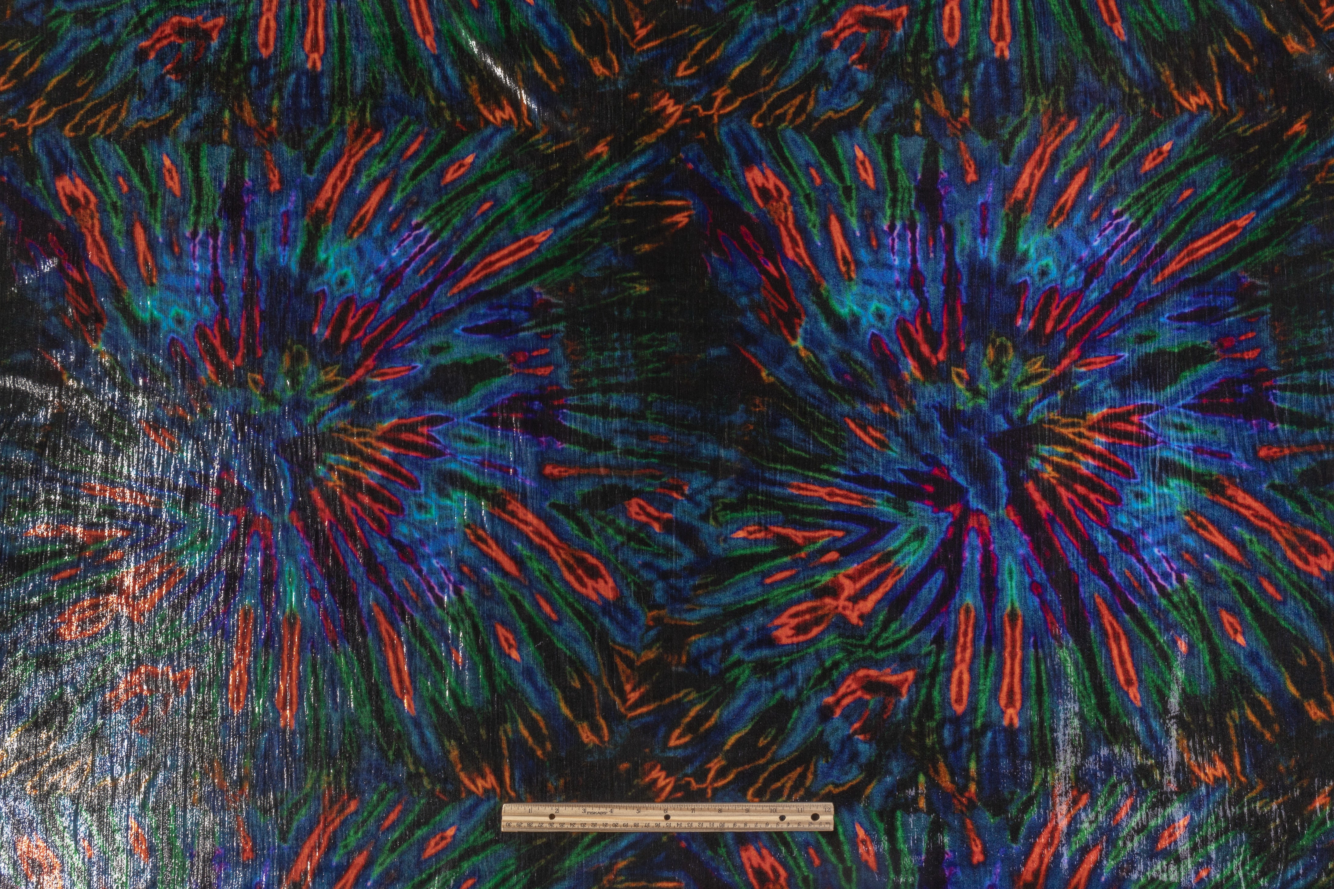 Metallic Italian Velvet - Multicolor