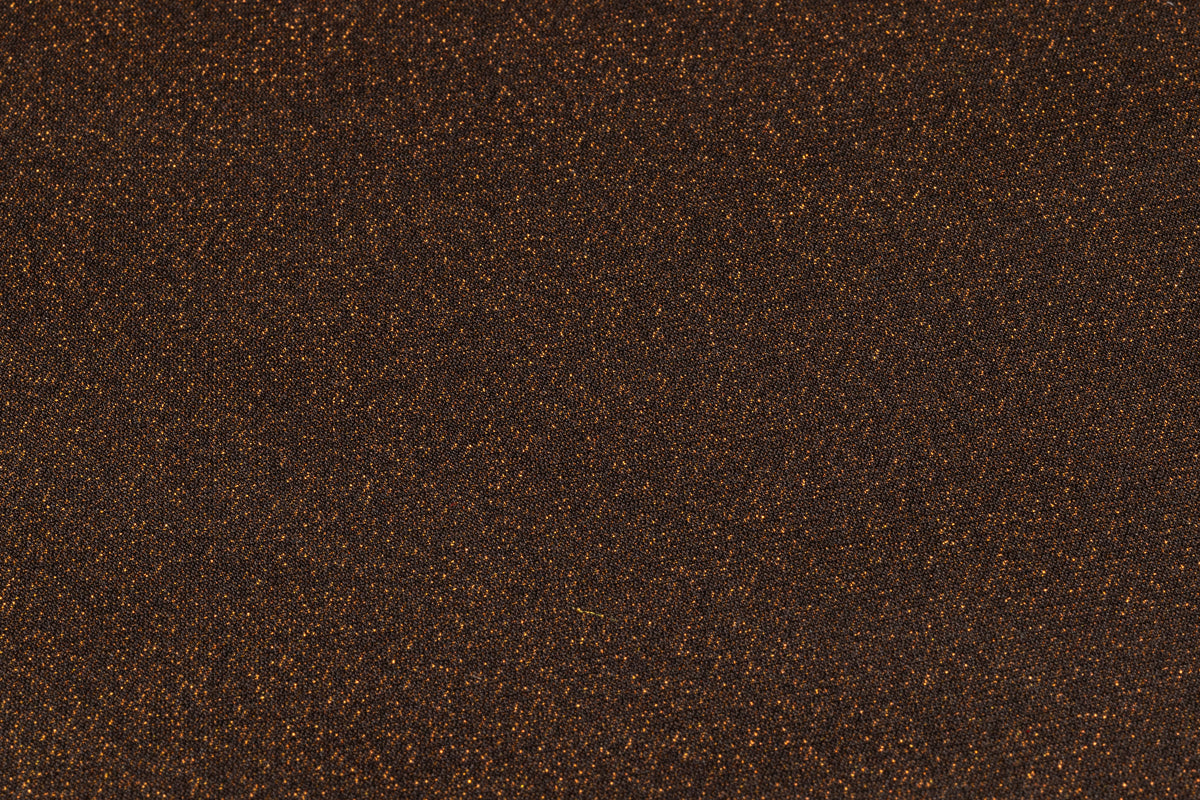 Heavy Italian Silk Blend Lamé - Bronze