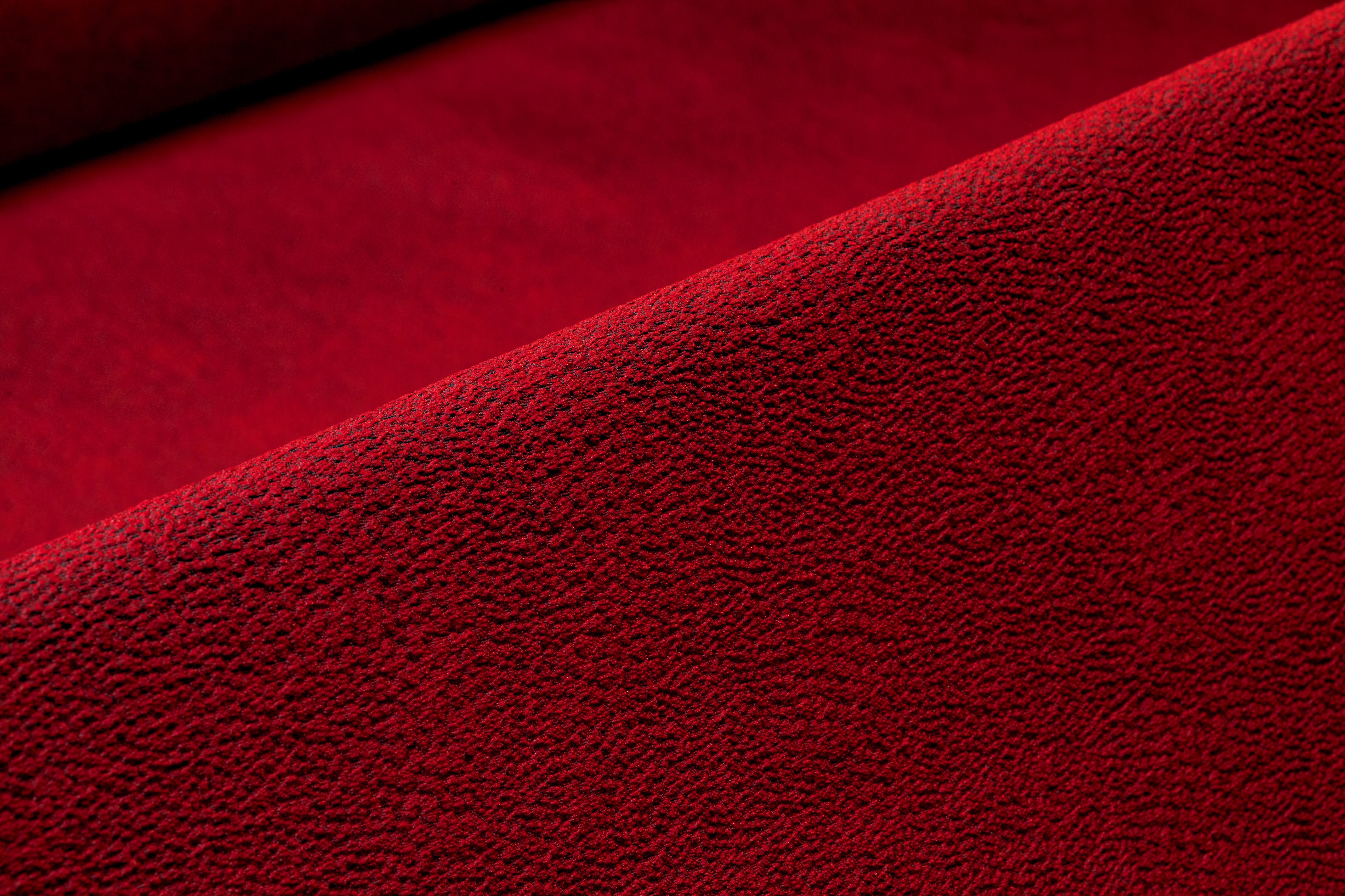 Textured Italian Brocade - Red