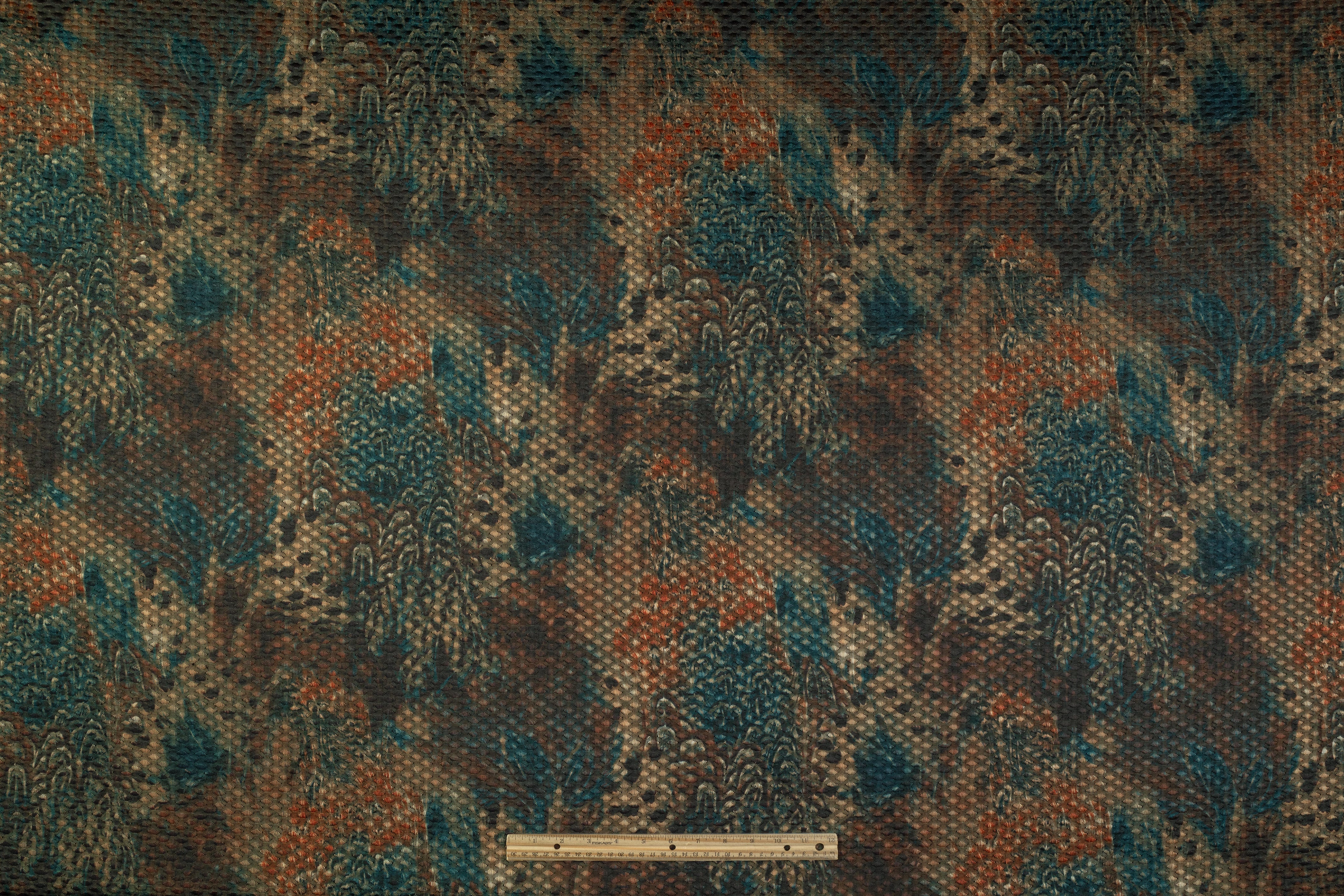 Printed Italian Diamond Brocade