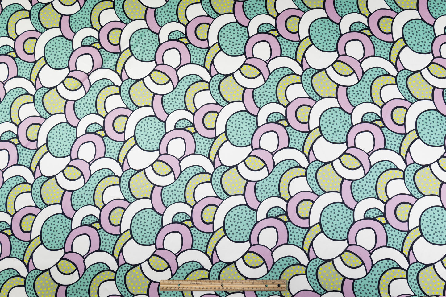 Printed Italian Silk Charmeuse - Multicolor