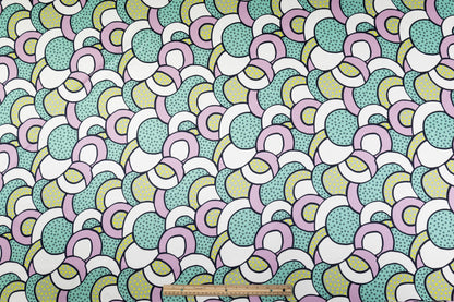 Printed Italian Silk Charmeuse - Multicolor