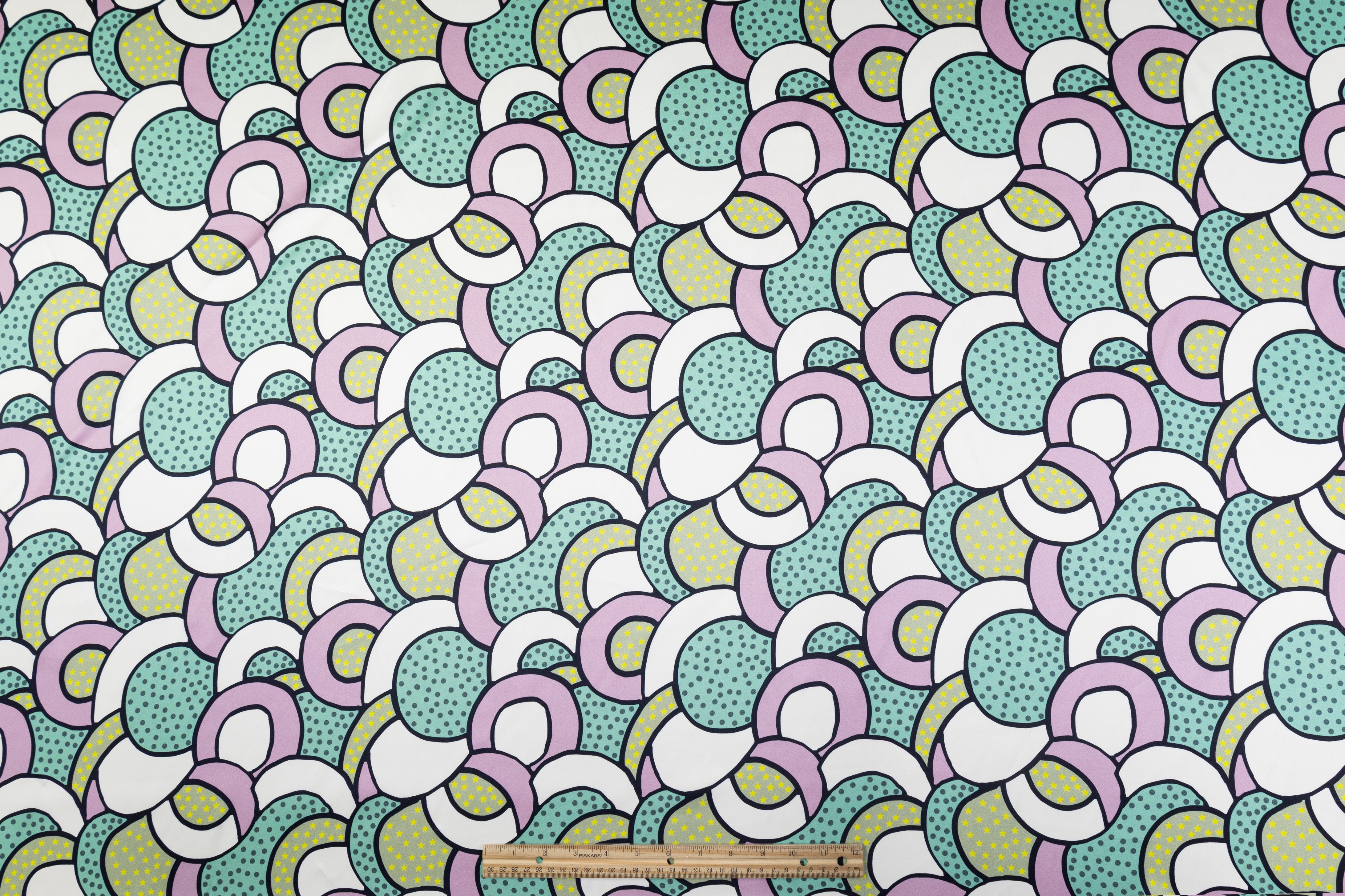 Printed Italian Silk Charmeuse - Multicolor