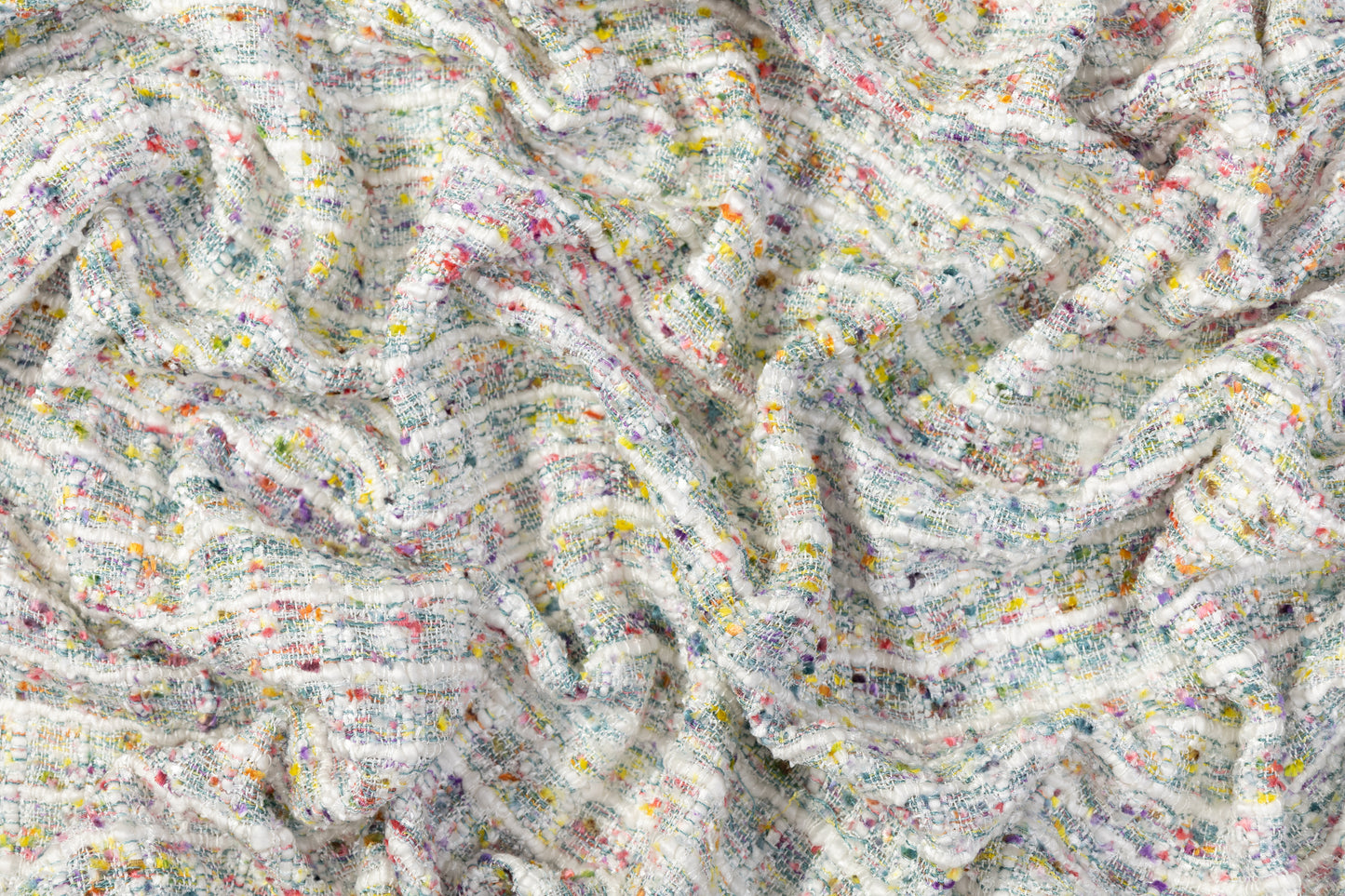 Viscose Chenille Tweed - Multicolor