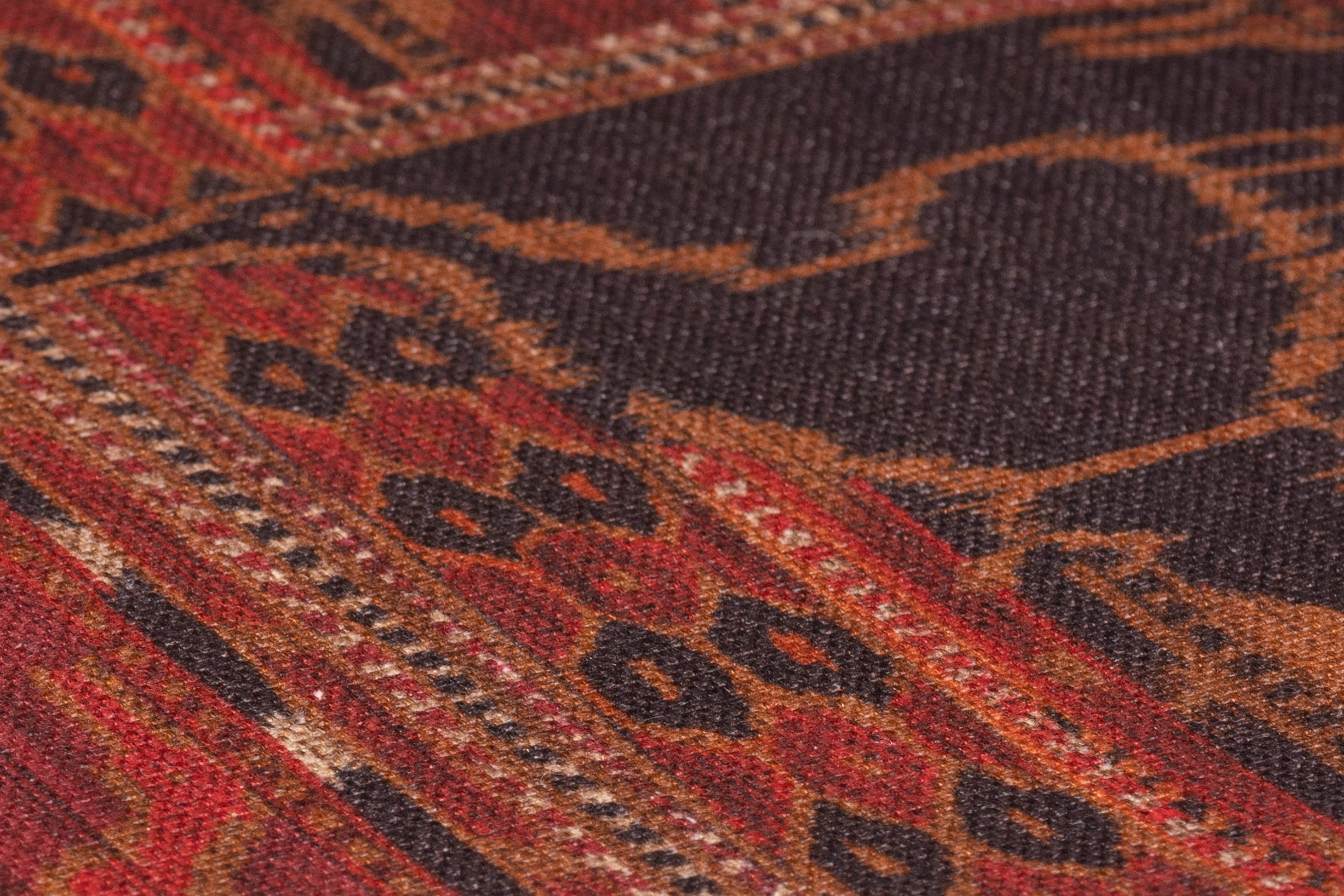 Traditional Italian Upholstery Cotton Canvas - Brick