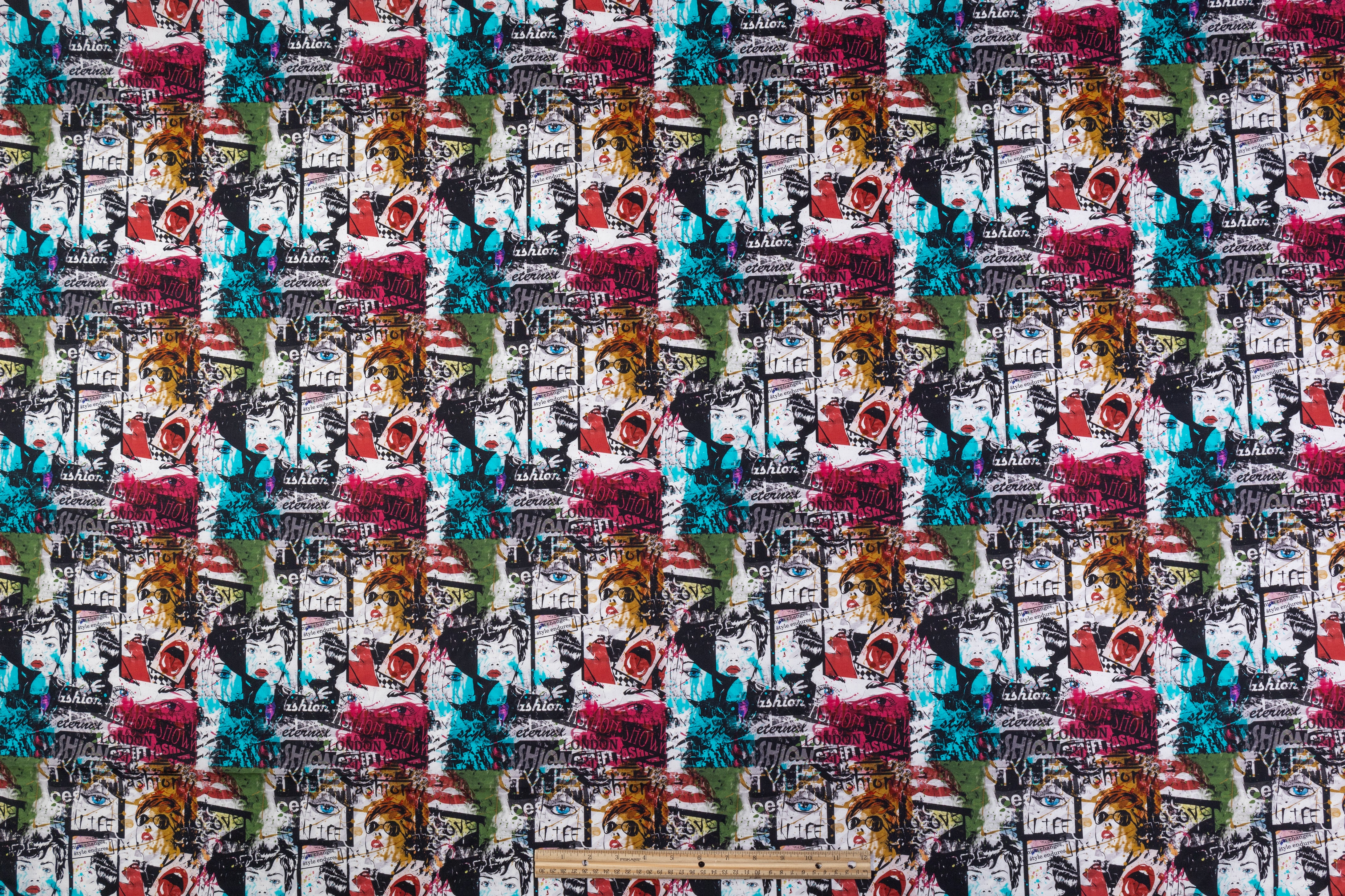 Printed Italian Cotton - Multicolor