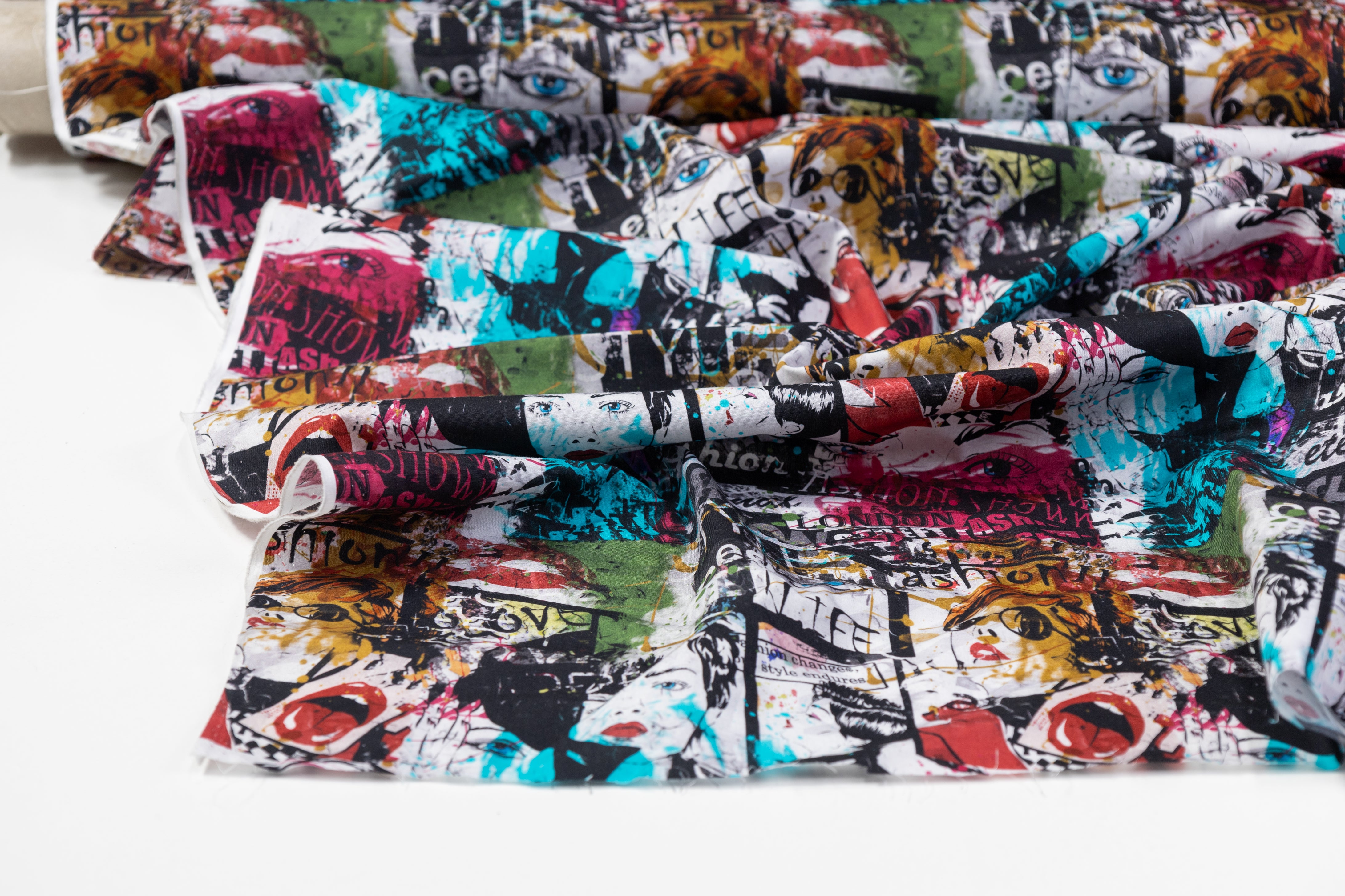 Printed Italian Cotton - Multicolor