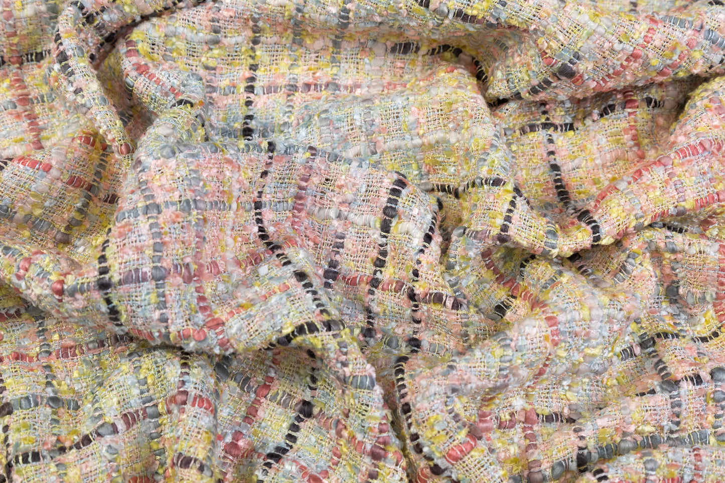 Viscose Chenille Tweed - Multicolor