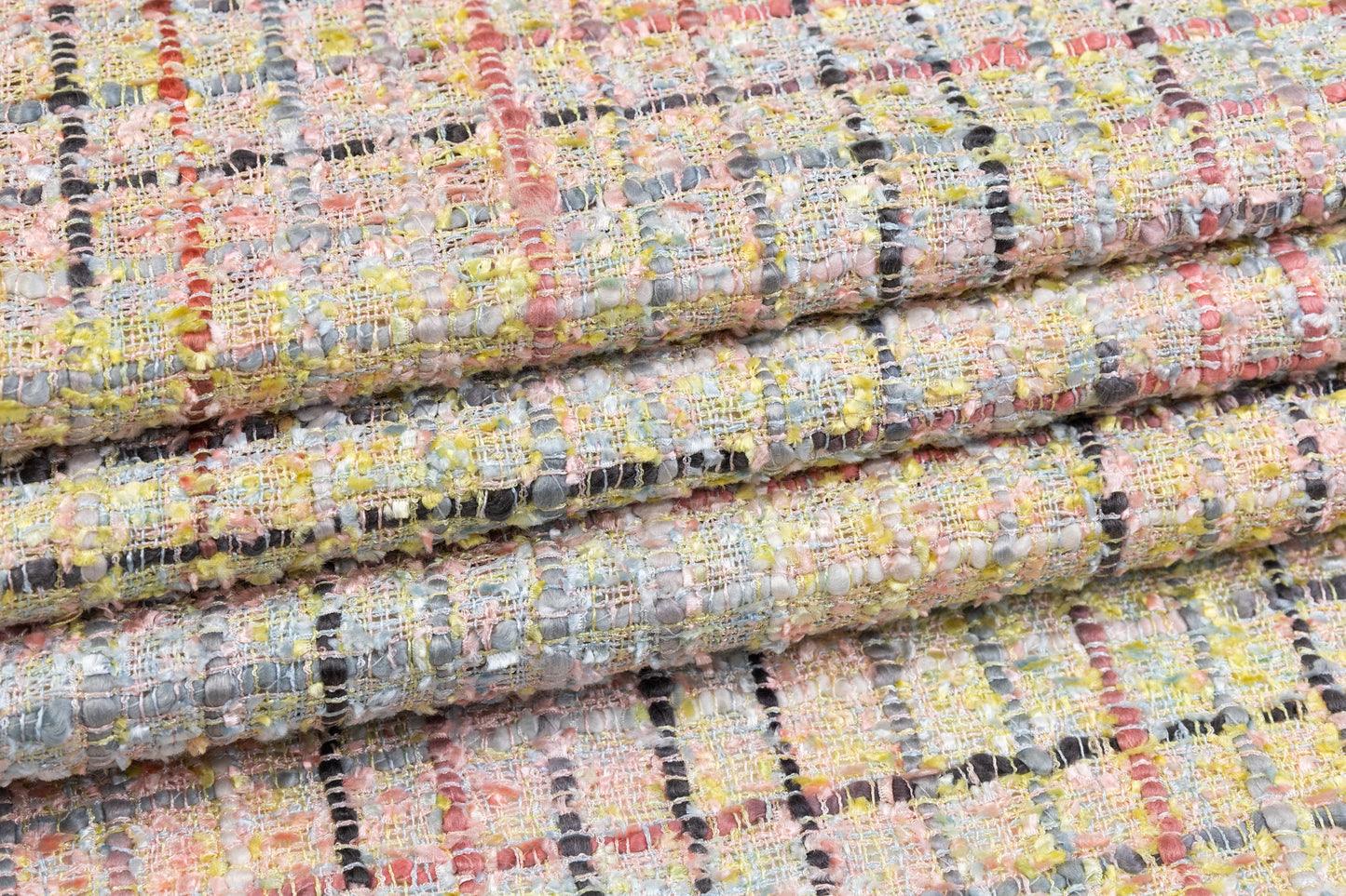 Viscose Chenille Tweed - Multicolor