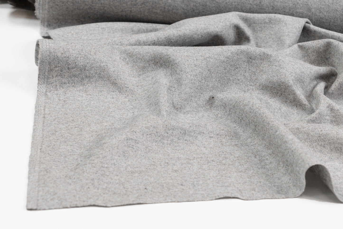 Wool Coating - Heather Gray