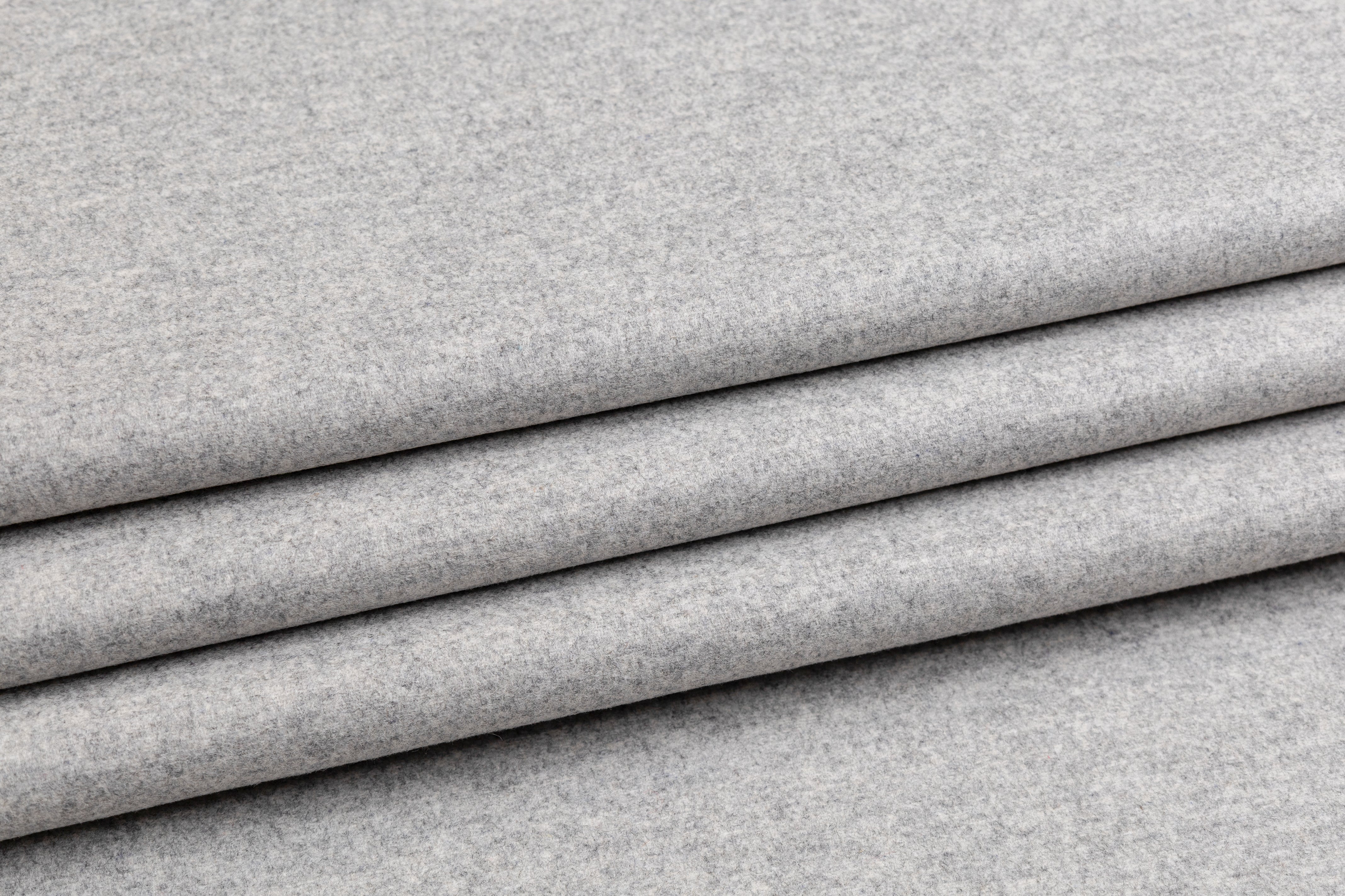 Wool Coating - Heather Gray
