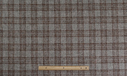 Ferla - Italian Alpaca Wool Blend - Gray / Brown