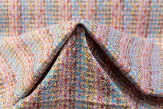 Italian Stretch Brocade - Multicolor