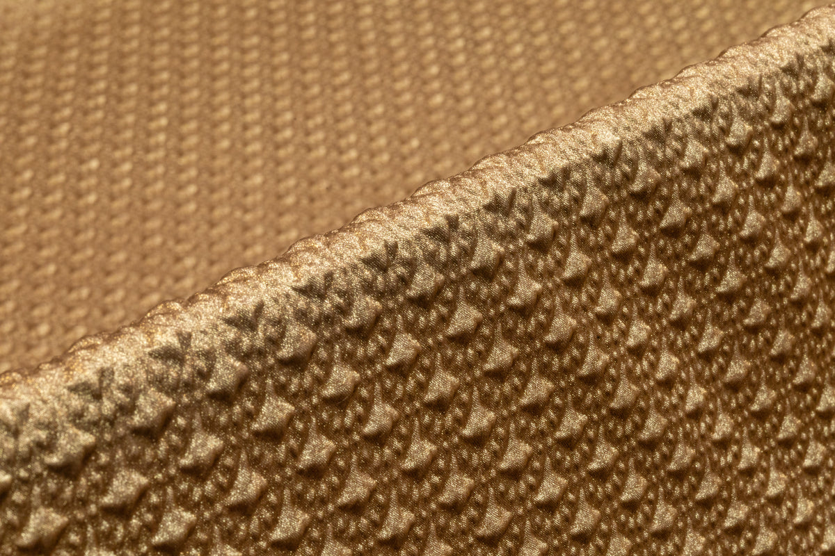 Crushed Italian Lamé - Gold