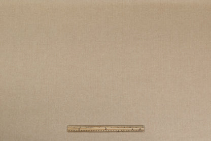 Italian Herringbone Wool Cashmere Blend - Beige
