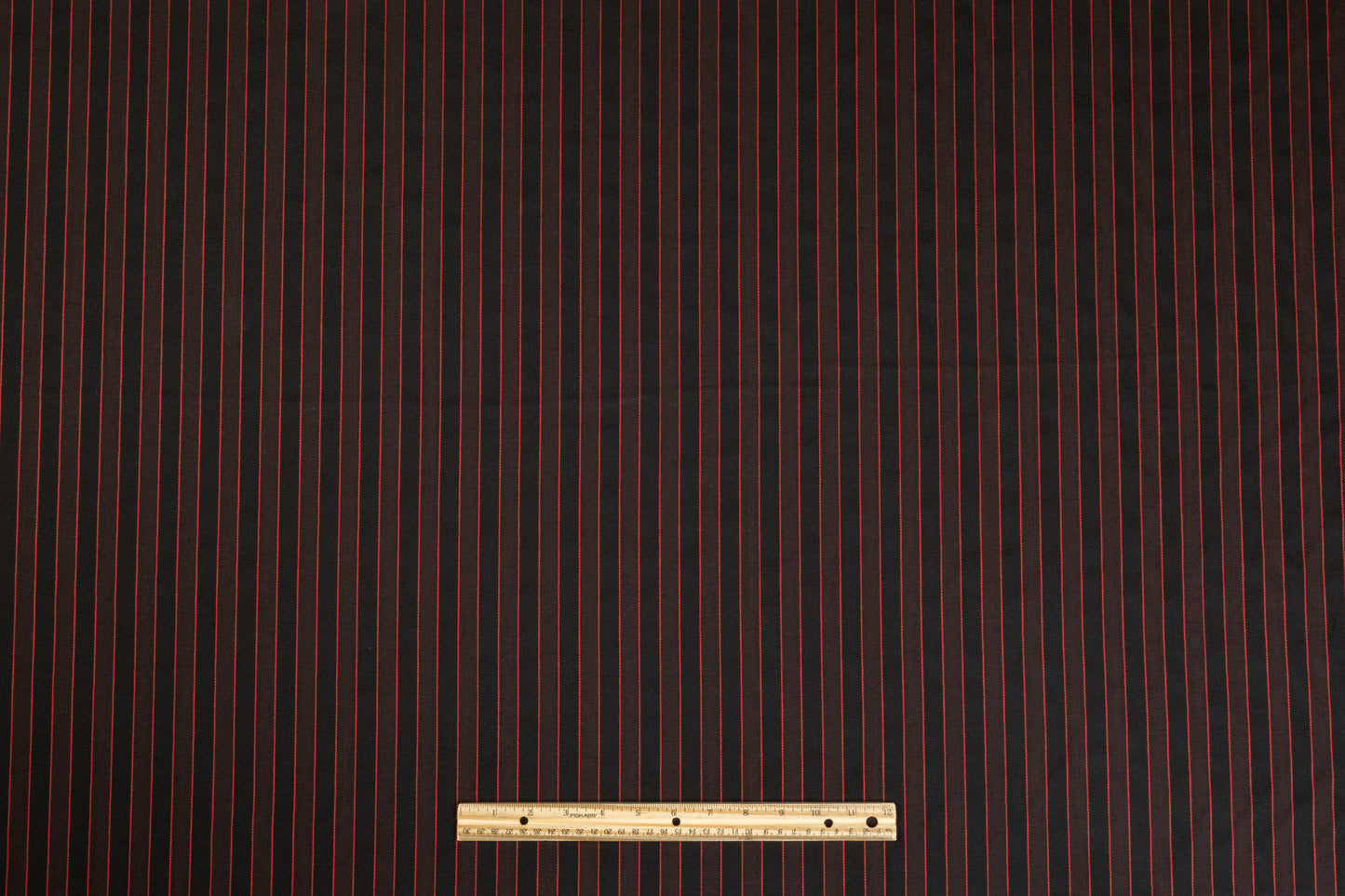 Alexander McQueen - Striped Italian Wool Suiting - Black / Red