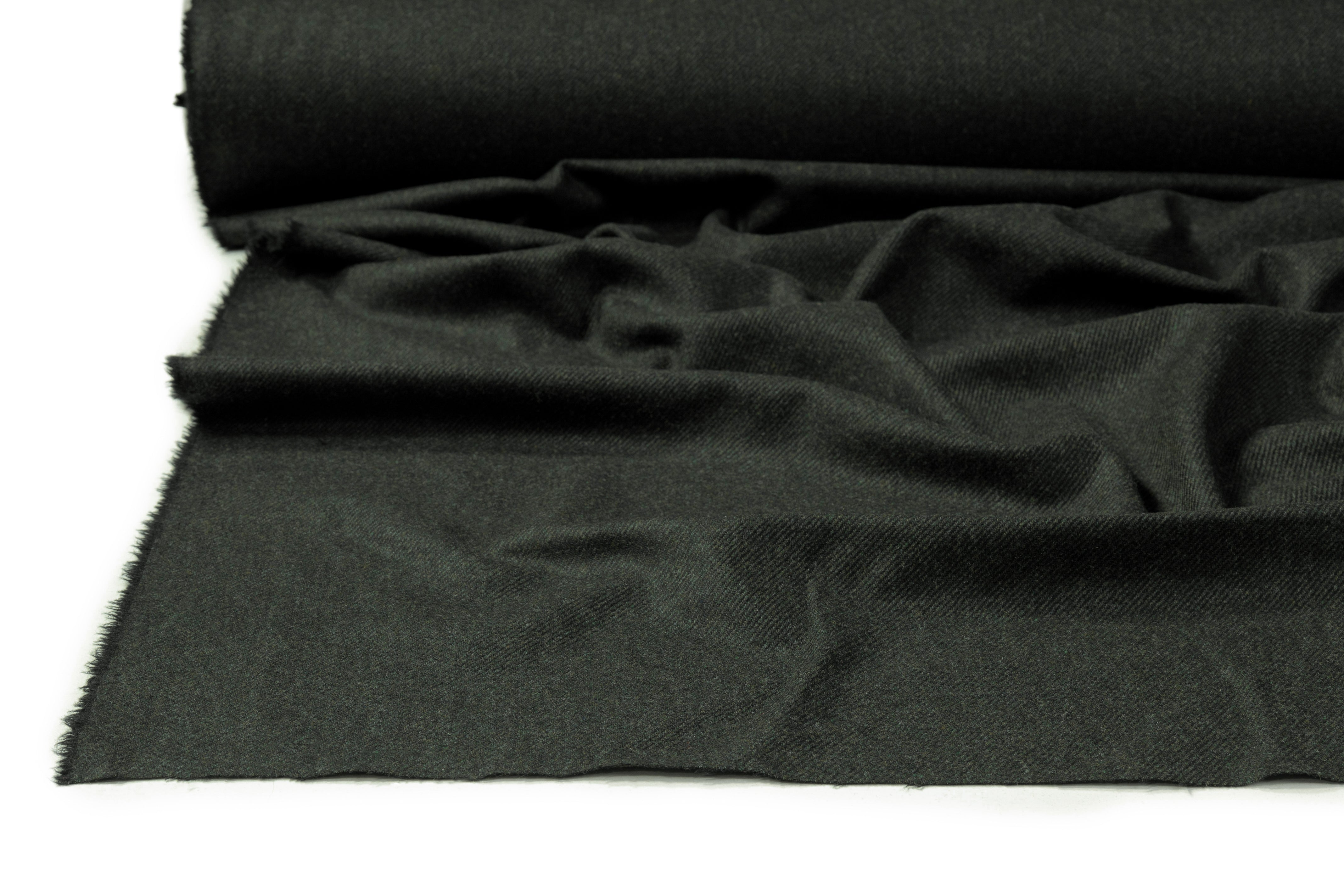 Italian Wool Twill Suiting - Green