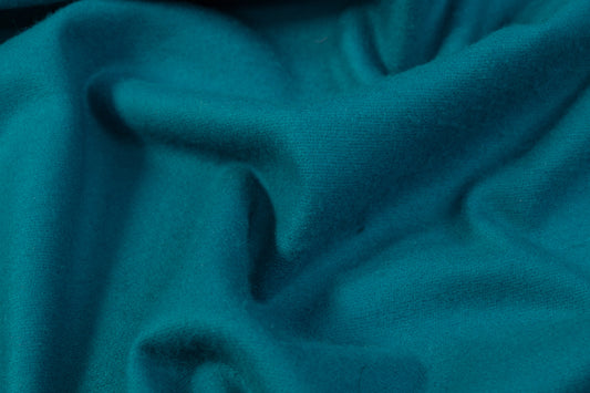Wool Nylon Coating - Teal Blue