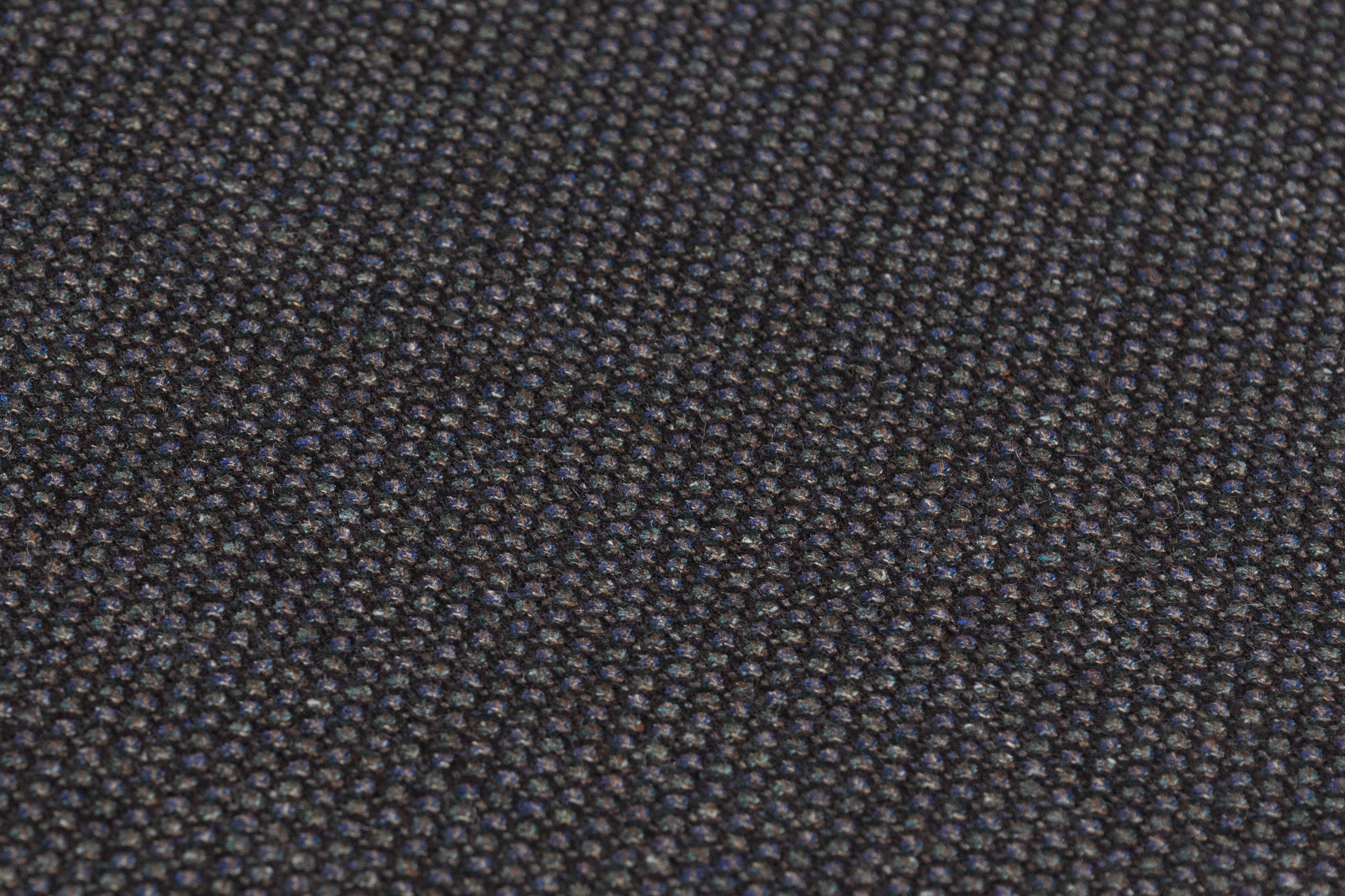 Birdseye Italian Wool Suiting - Green / Blue