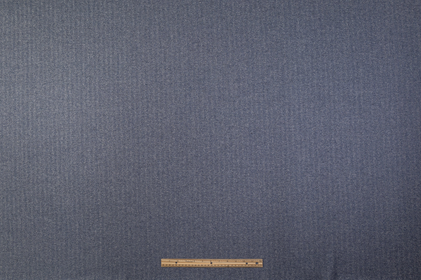Herringbone Italian Wool Suiting - Blue