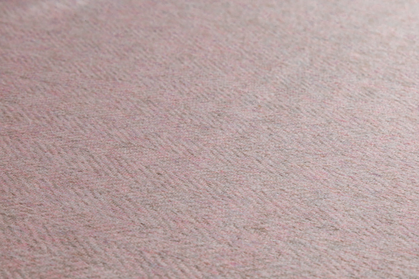 Italian Herringbone Wool Cashmere - Pink