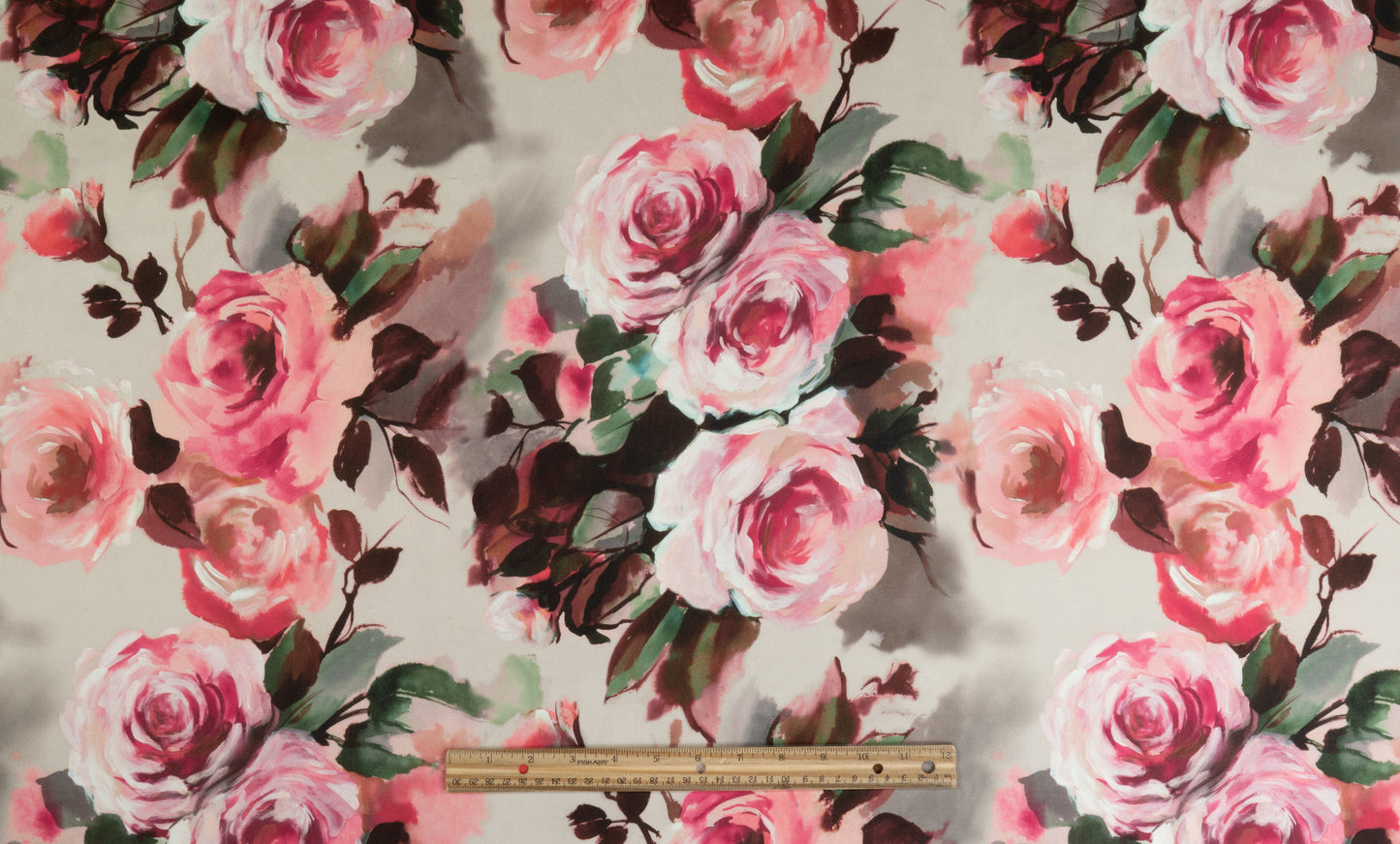 Floral Italian Silk Twill - Multicolor